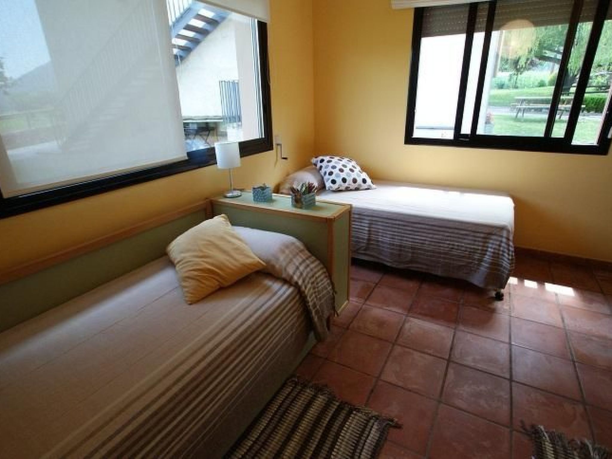 Kleiner Bungalow mit zwei Schlafzimmern.-Inside