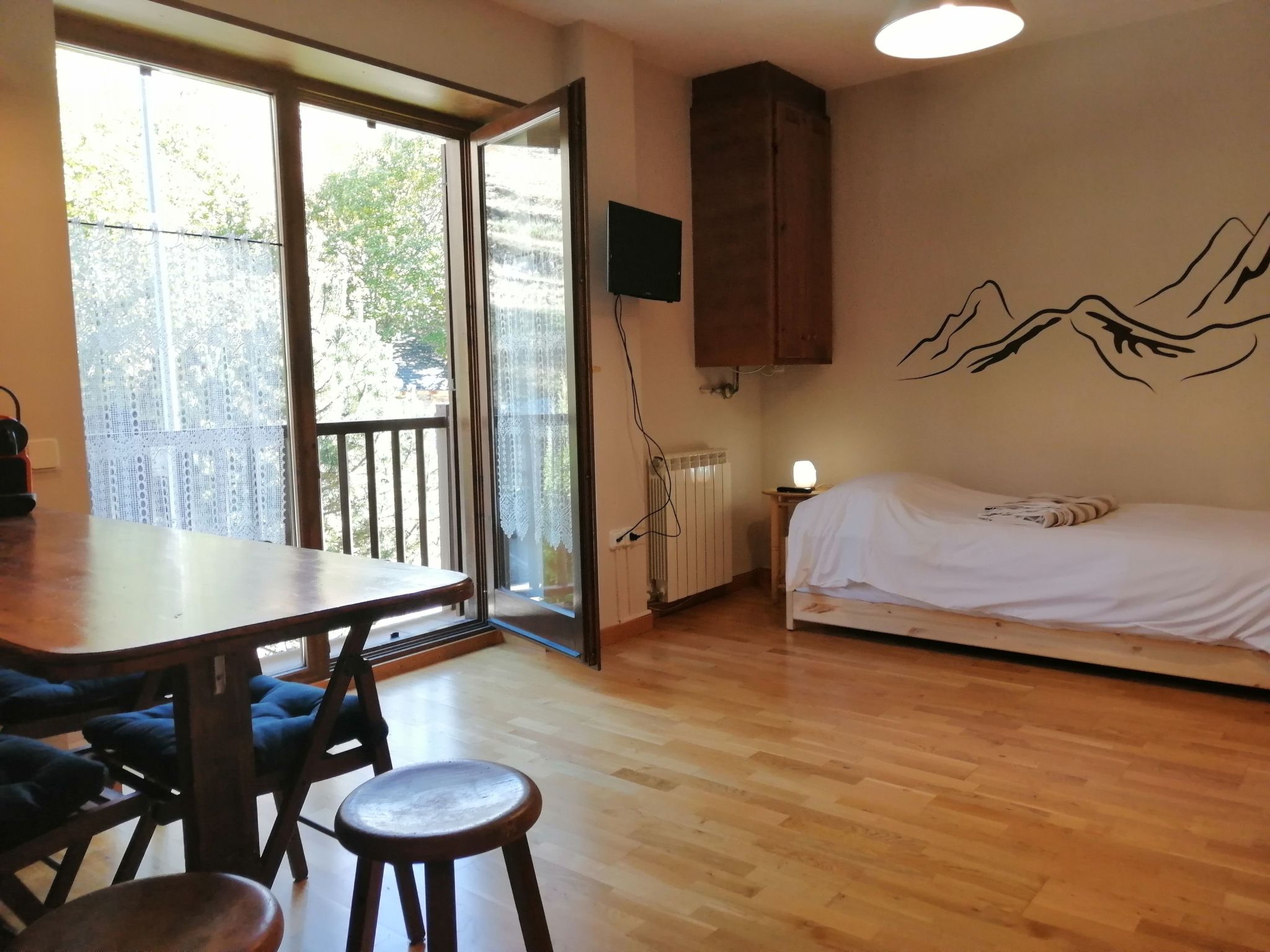 Geräumiges Studio mit Balkon Erta 2 Vall de Boí-Binnen