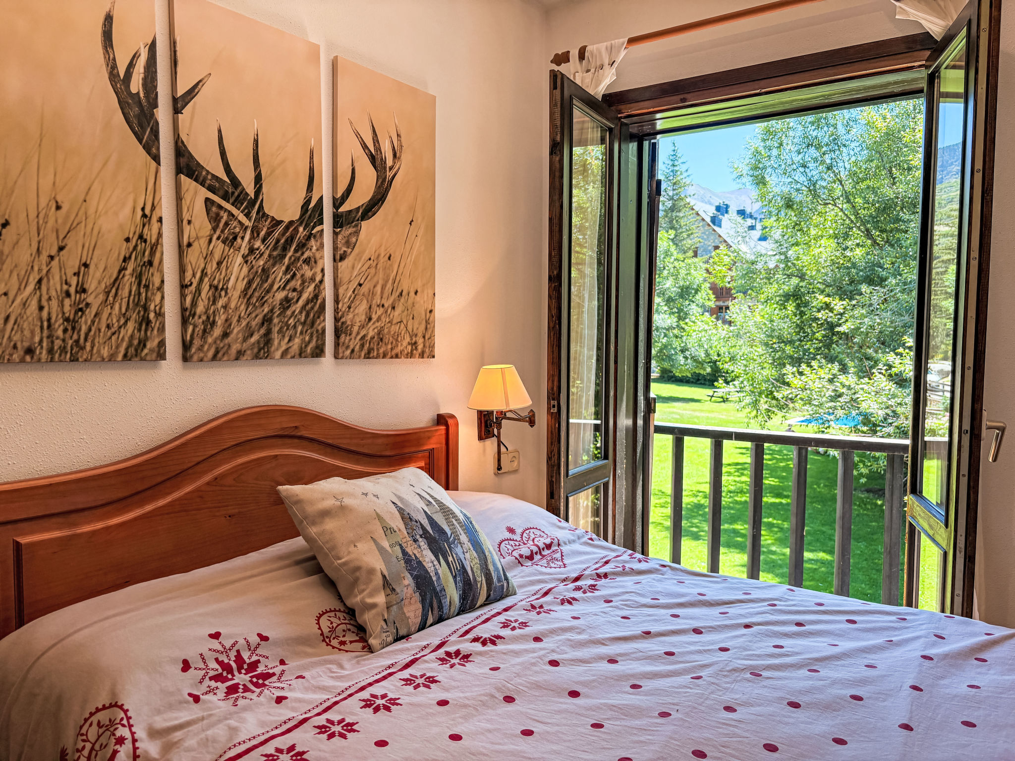 Geräumige Wohnung mit Garten und Schwimmbad Herbasabina 5 Vall de Boí - Binnen