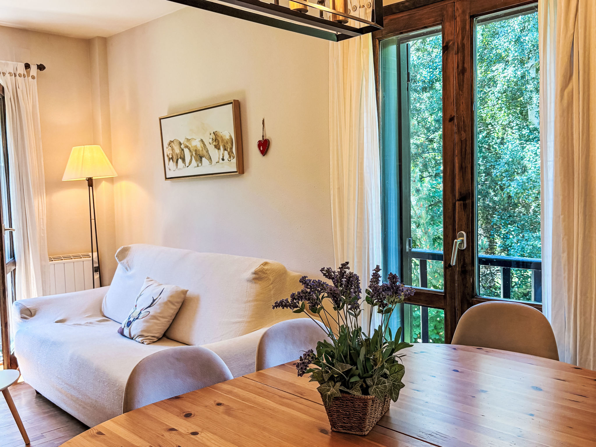 Geräumige Wohnung mit Garten und Schwimmbad Herbasabina 5 Vall de Boí - Binnen