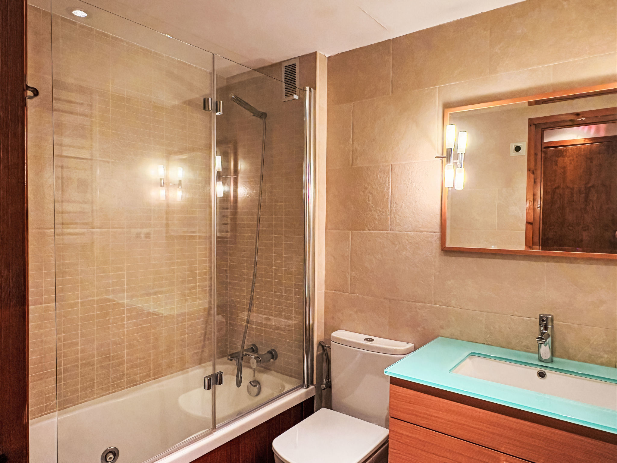 Geräumige Wohnung mit Garten und Schwimmbad Herbasabina 5 Vall de Boí - Binnen