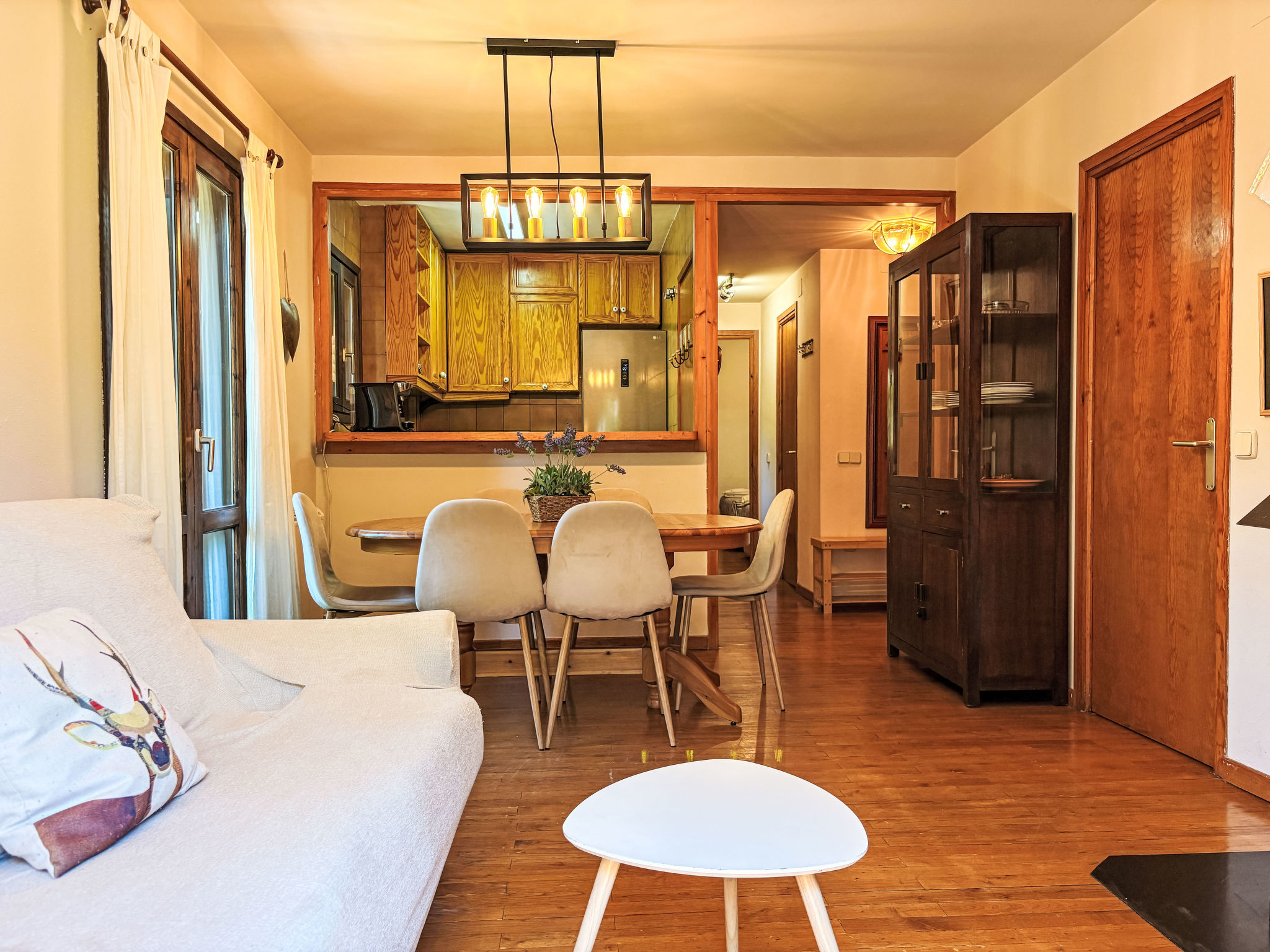 Geräumige Wohnung mit Garten und Schwimmbad Herbasabina 5 Vall de Boí - Binnen