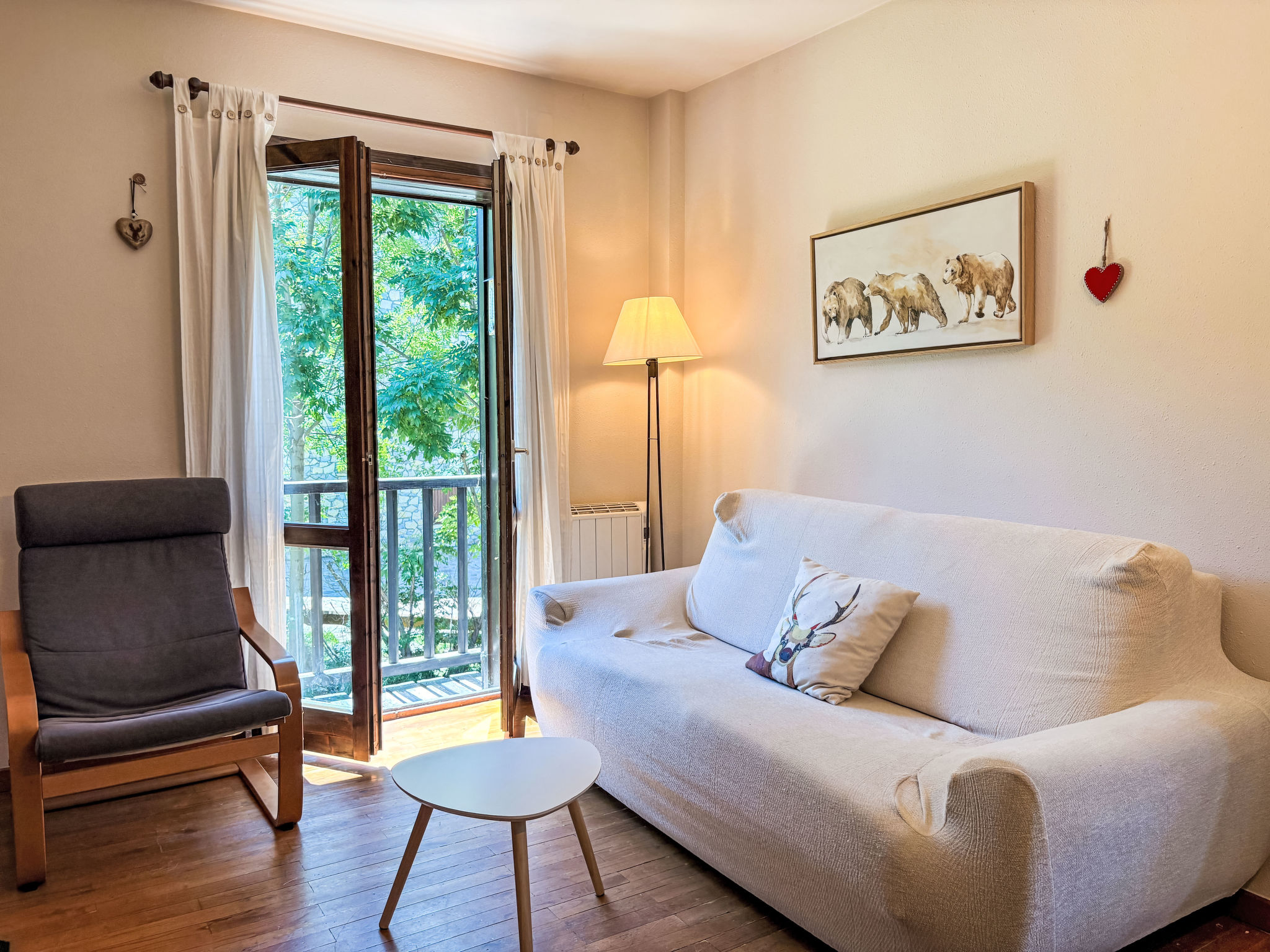 Geräumige Wohnung mit Garten und Schwimmbad Herbasabina 5 Vall de Boí - Binnen