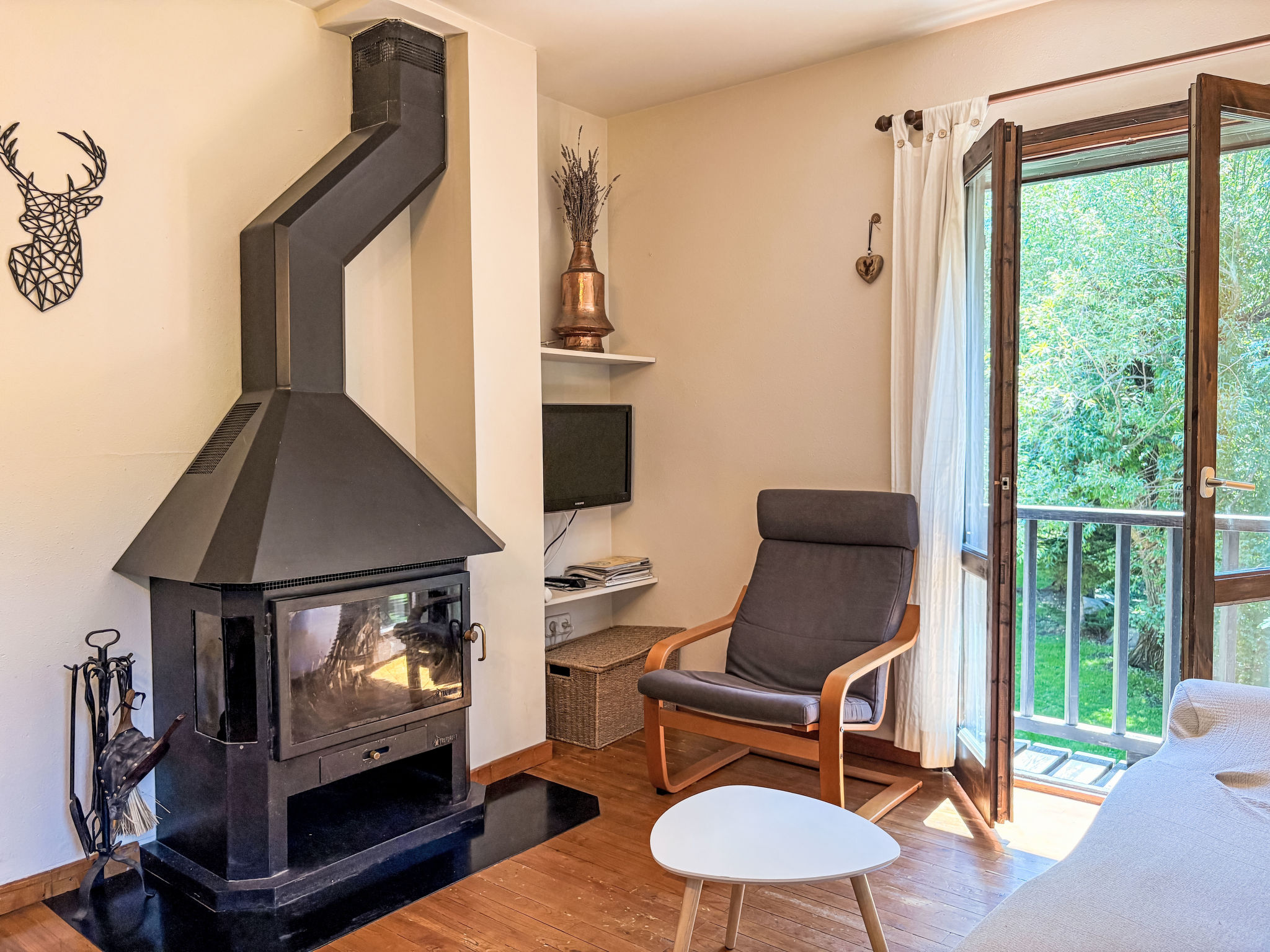Geräumige Wohnung mit Garten und Schwimmbad Herbasabina 5 Vall de Boí - Binnen