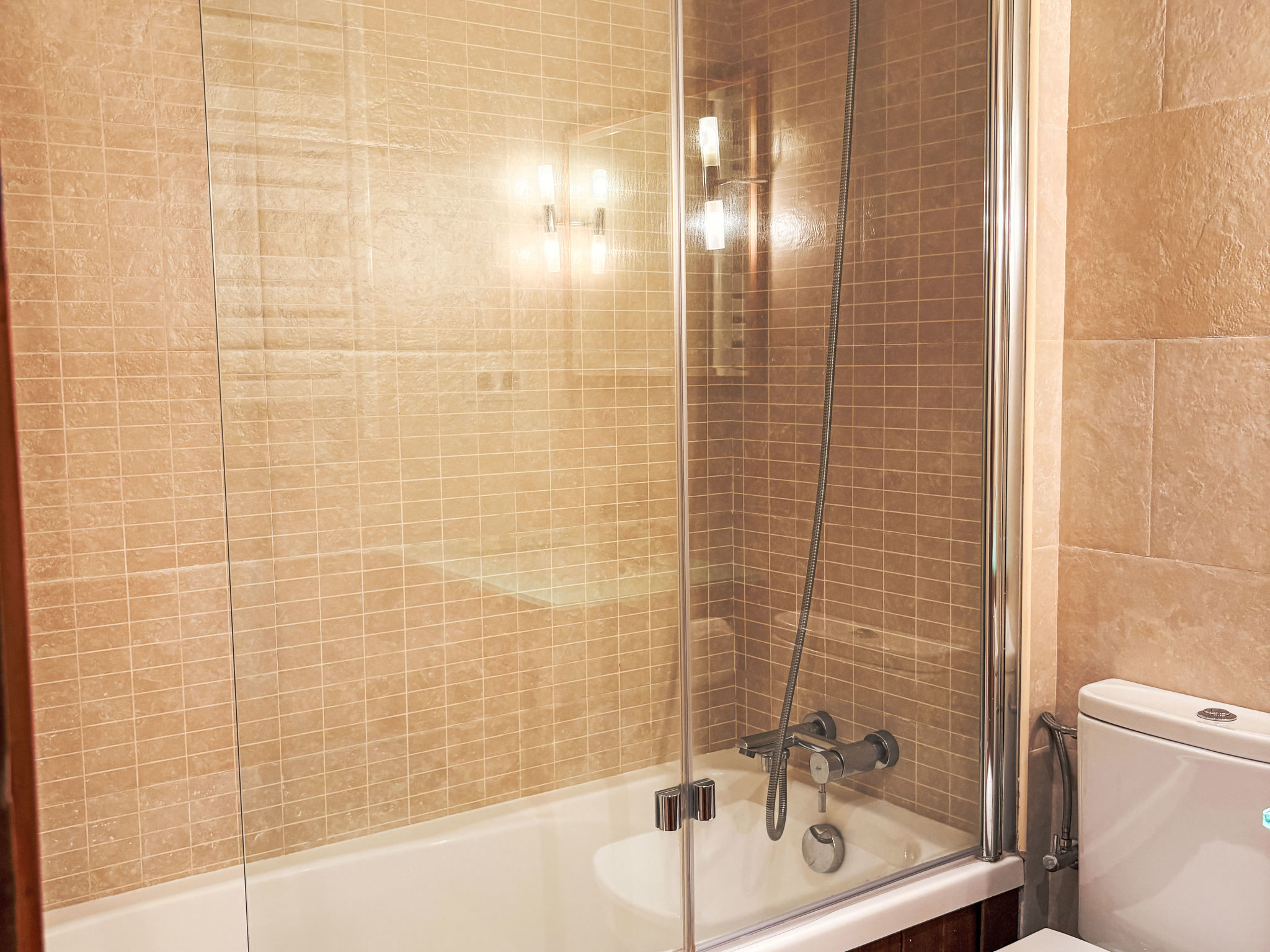 Geräumige Wohnung mit Garten und Schwimmbad Herbasabina 5 Vall de Boí - Binnen