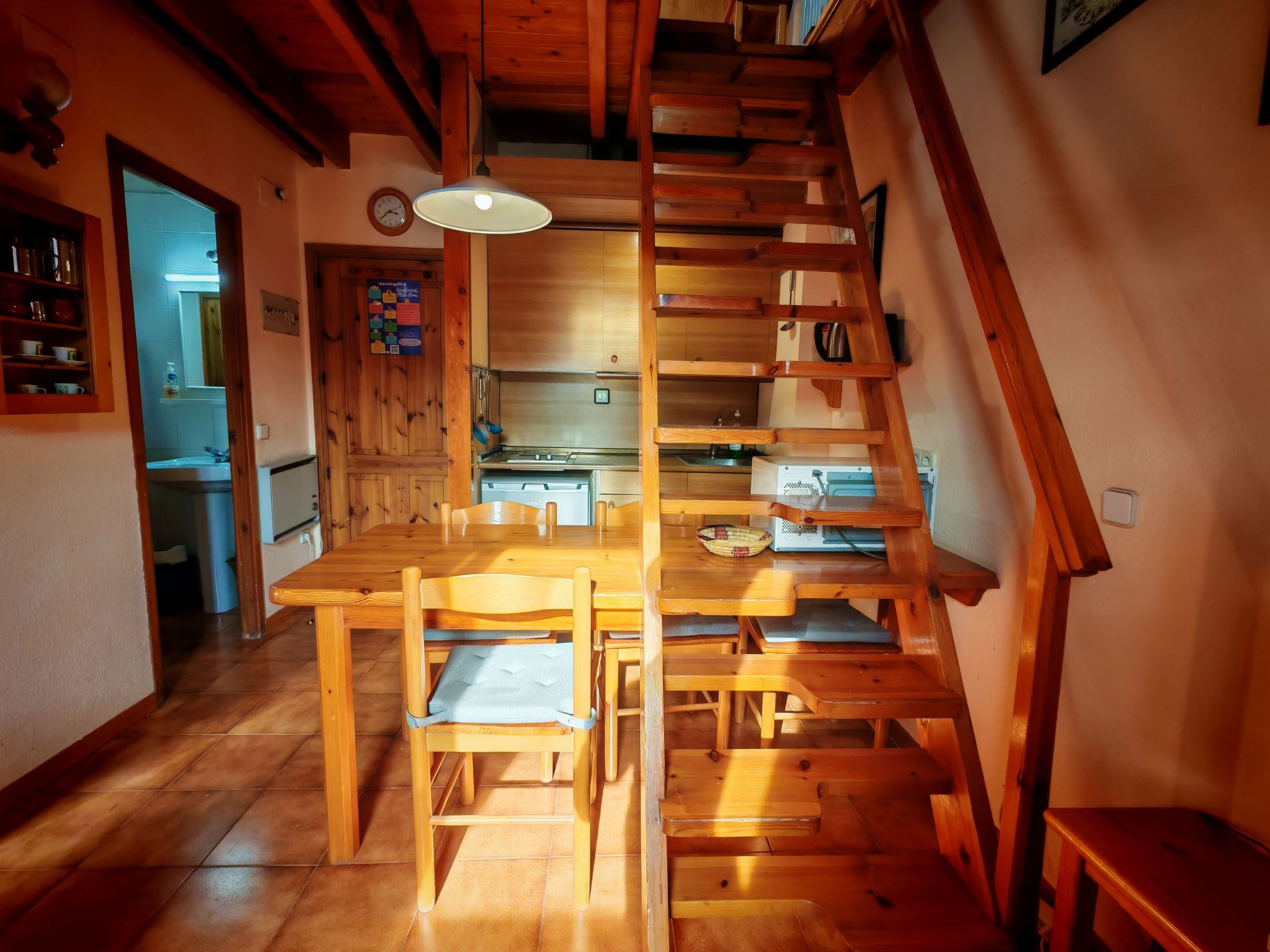 Duplex Cuc 2 Dachgeschoss mit Dachboden und rustikalem Touch Vall de Boí-Binnen