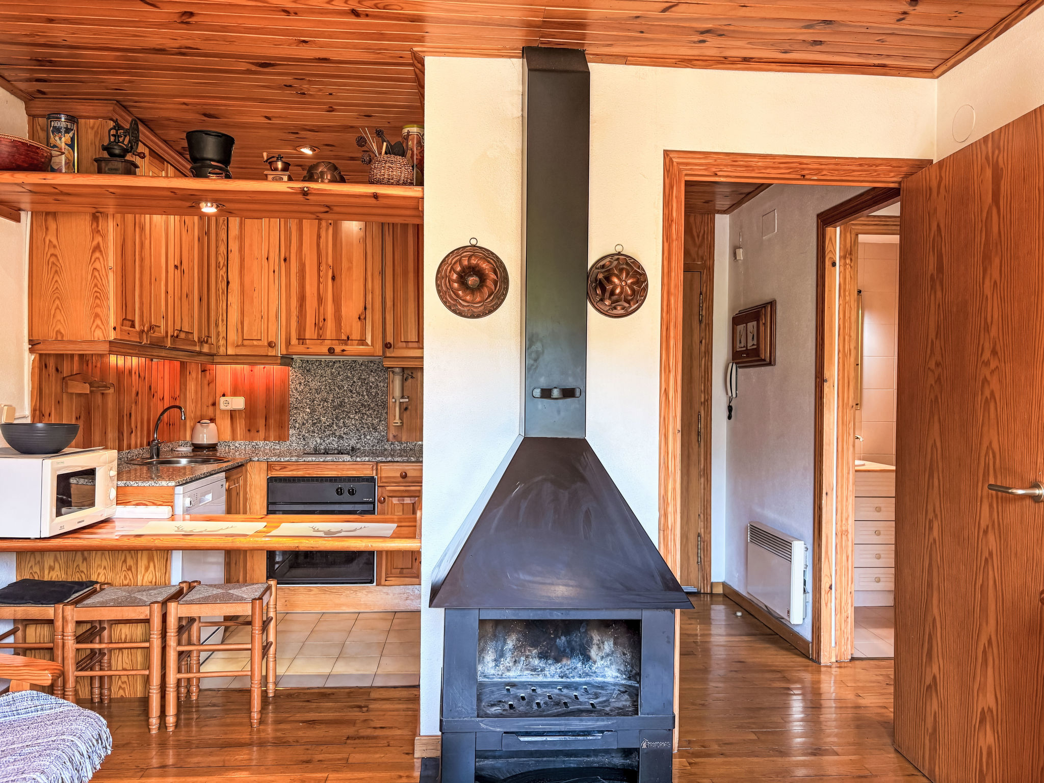 Wohnung mit Kamin Falcó 3 Vall de Boí - Binnen