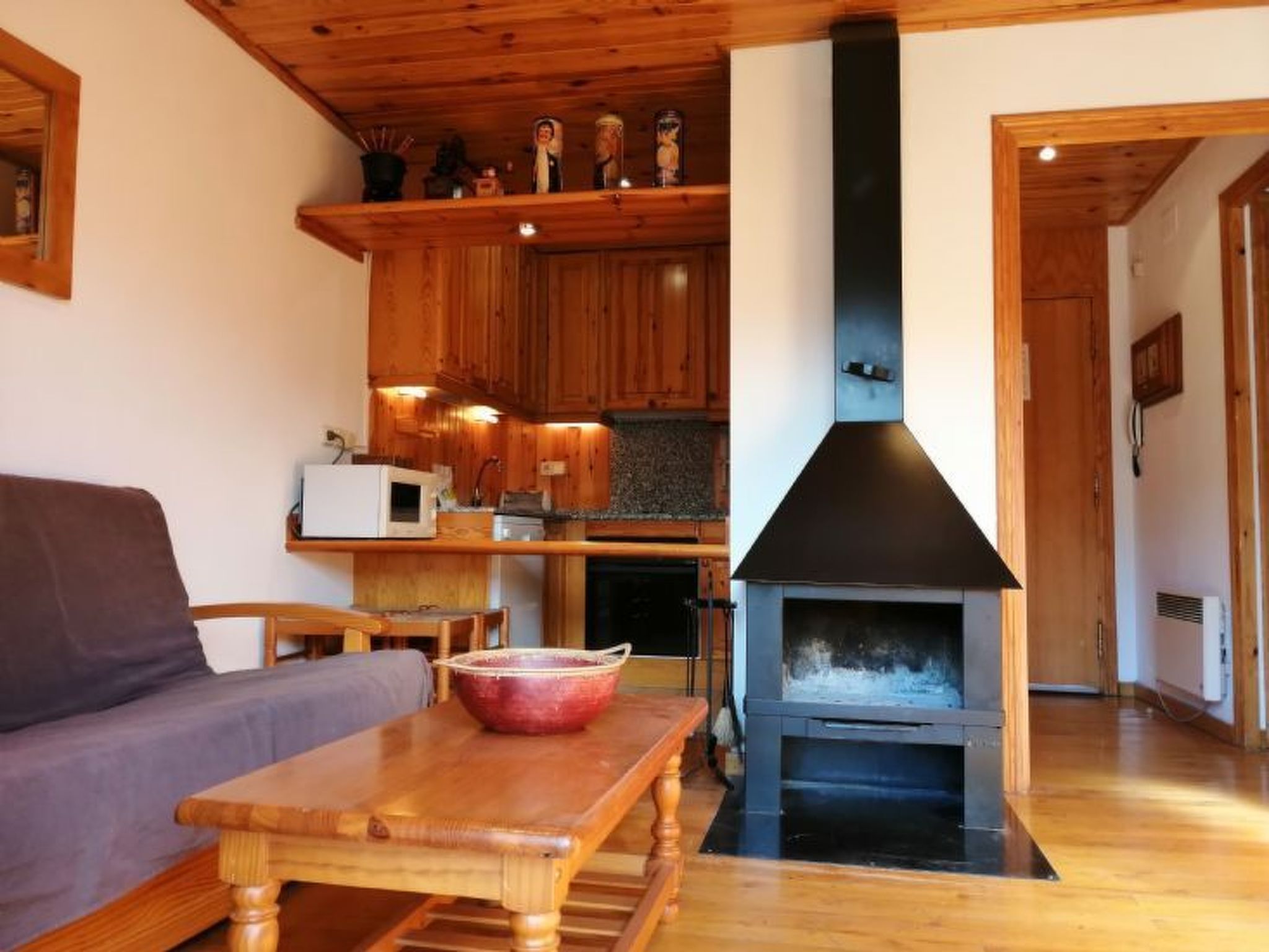 Wohnung mit Kamin Falcó 3 Vall de Boí-Binnen
