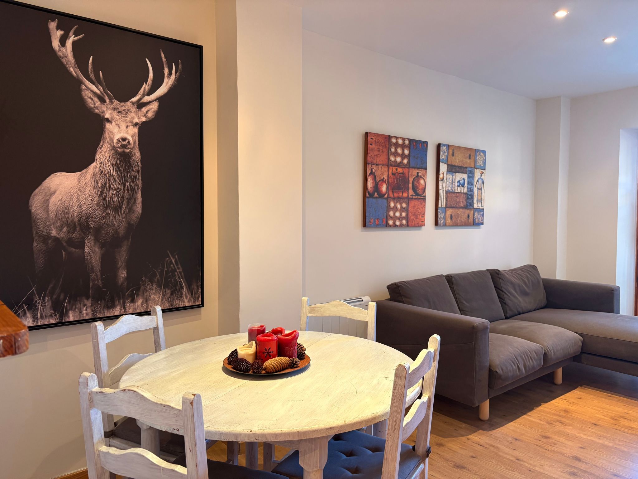 Gemütliche Familienwohnung Muntanyó 1 Vall de Boí-Binnen