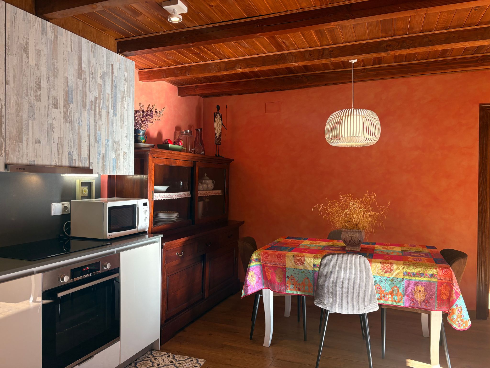 Wohnung mit privatem Garten und gemütlichem Puig Falcó 2 Vall de Boí-Binnen