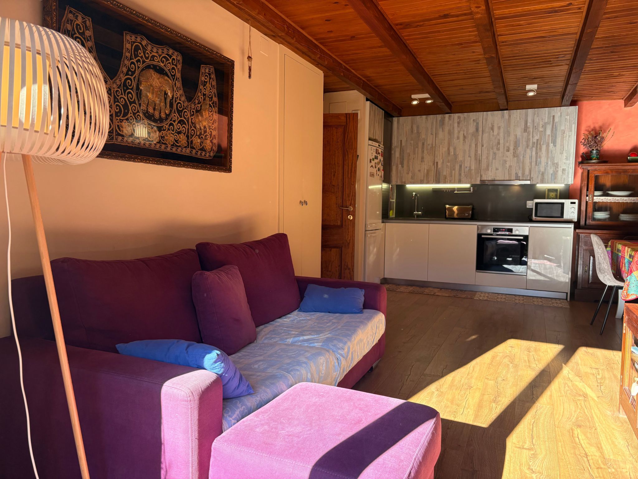 Wohnung mit privatem Garten und gemütlichem Puig Falcó 2 Vall de Boí-Binnen