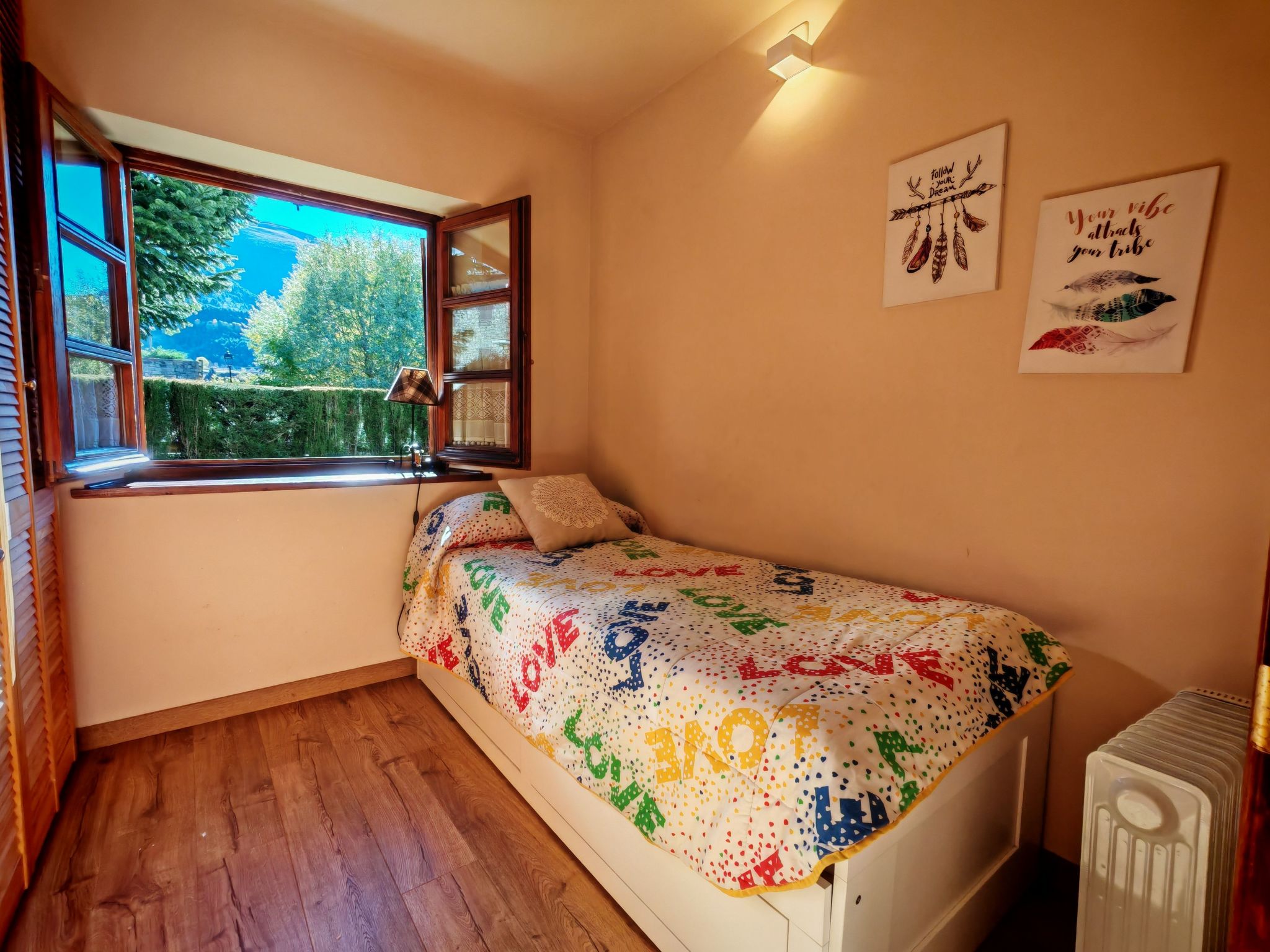 Wohnung mit privatem Garten und gemütlichem Puig Falcó 2 Vall de Boí-Binnen