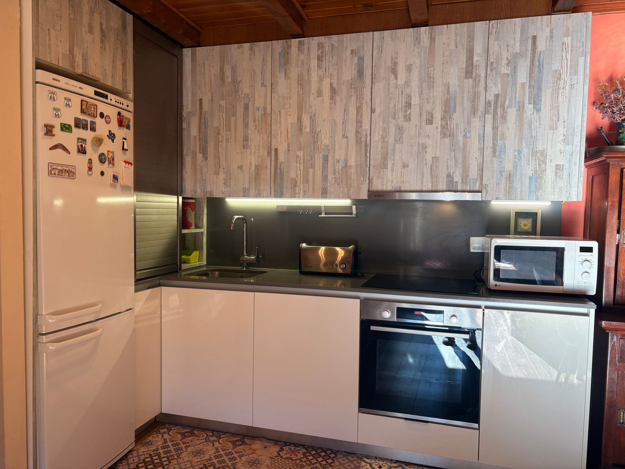 Wohnung mit privatem Garten und gemütlichem Puig Falcó 2 Vall de Boí-Binnen