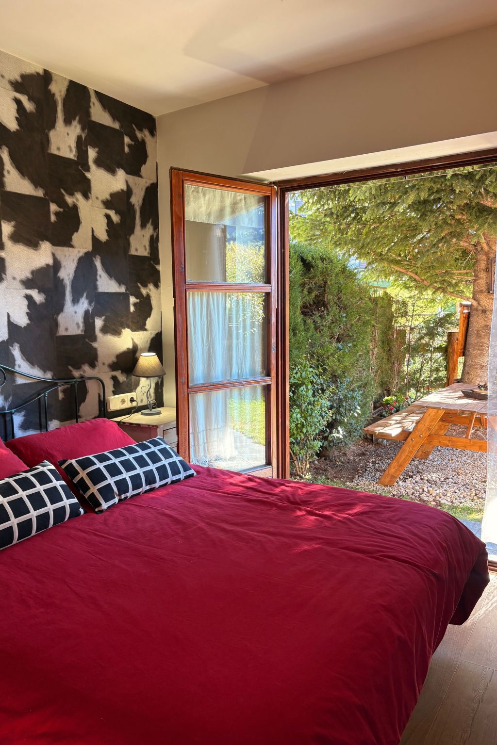 Wohnung mit privatem Garten und gemütlichem Puig Falcó 2 Vall de Boí-Binnen