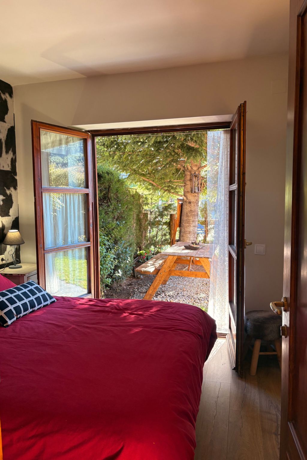 Wohnung mit privatem Garten und gemütlichem Puig Falcó 2 Vall de Boí-Binnen