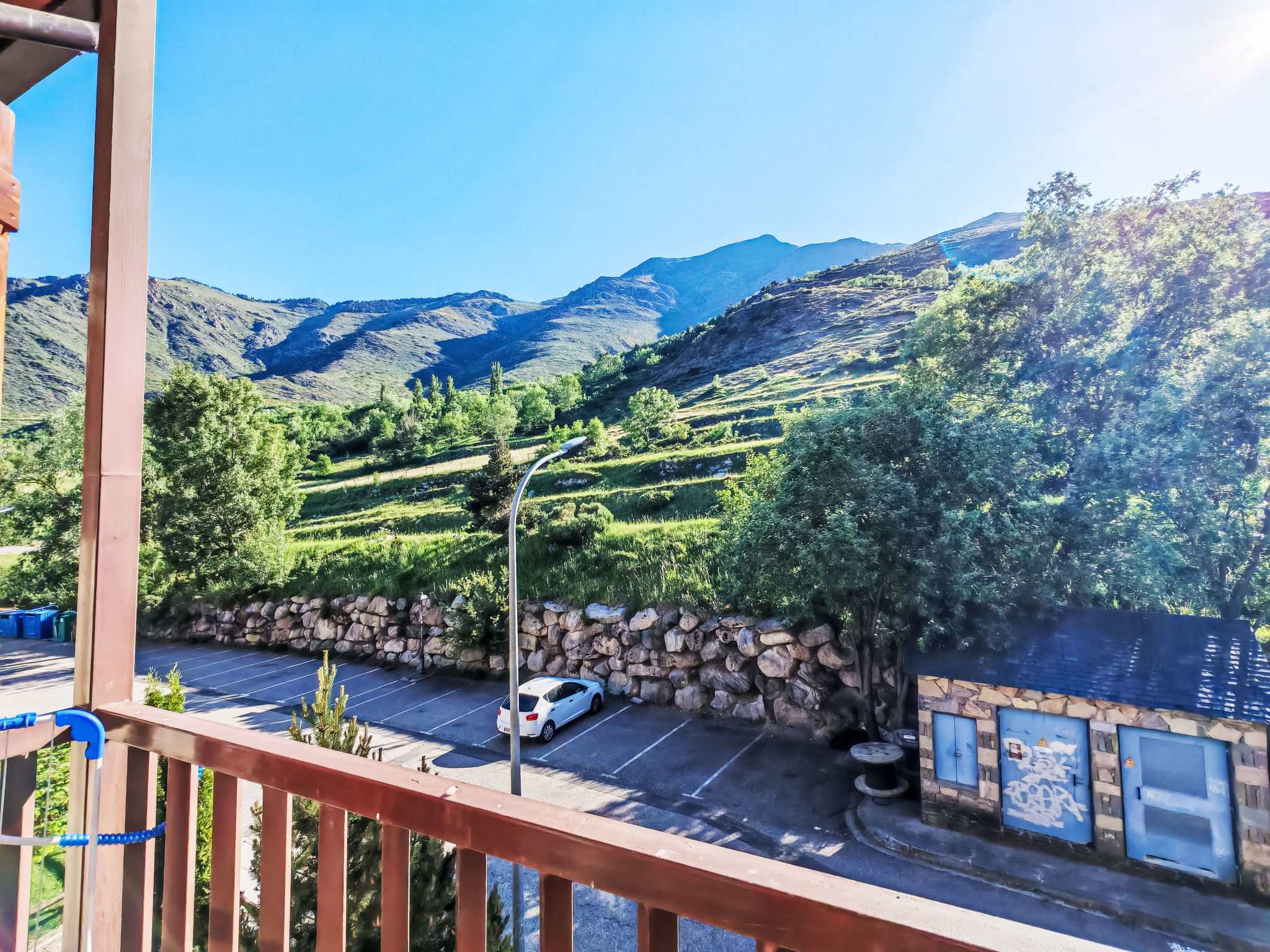 Studio mit Balkon und Licht Erta 11 Vall de Boí - Buiten