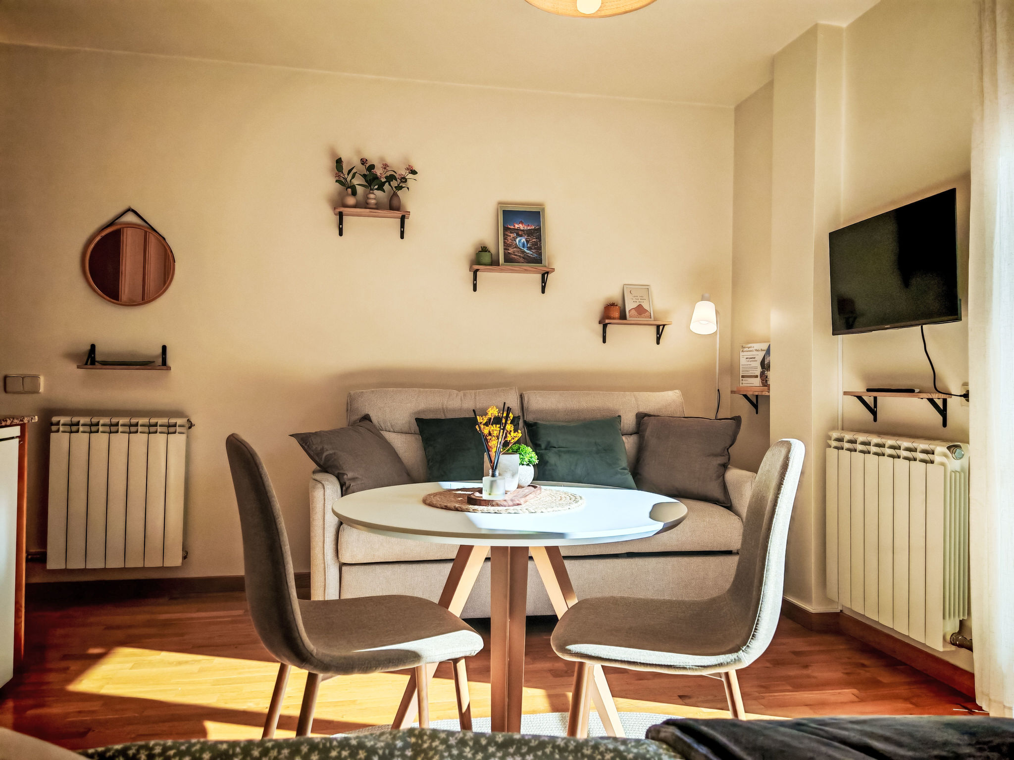 Studio mit Balkon und Licht Erta 11 Vall de Boí - Binnen