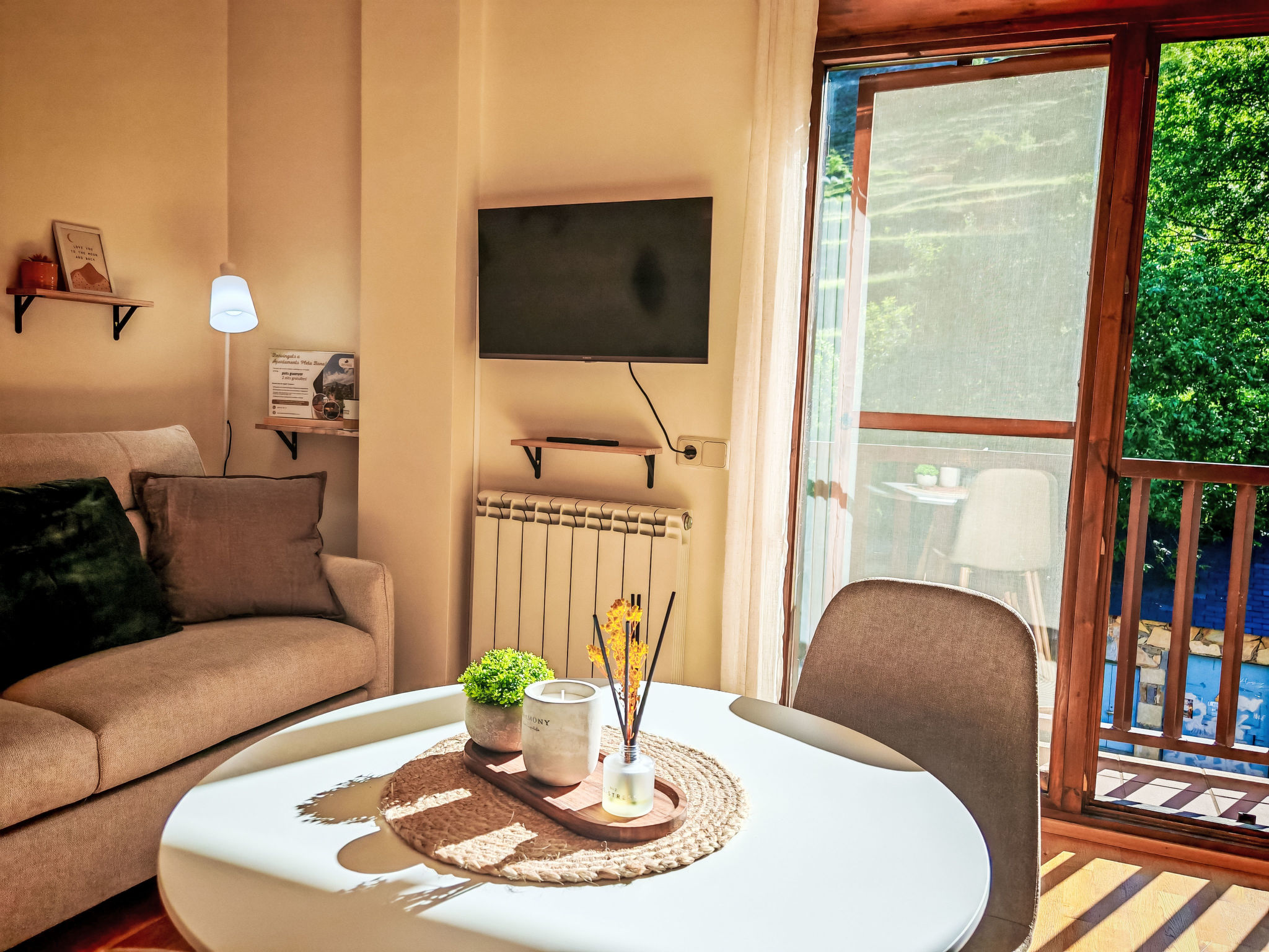Studio mit Balkon und Licht Erta 11 Vall de Boí - Binnen