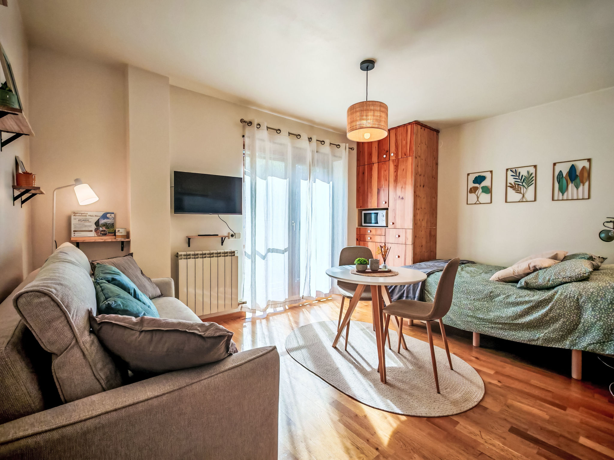 Studio mit Balkon und Licht Erta 11 Vall de Boí - Binnen