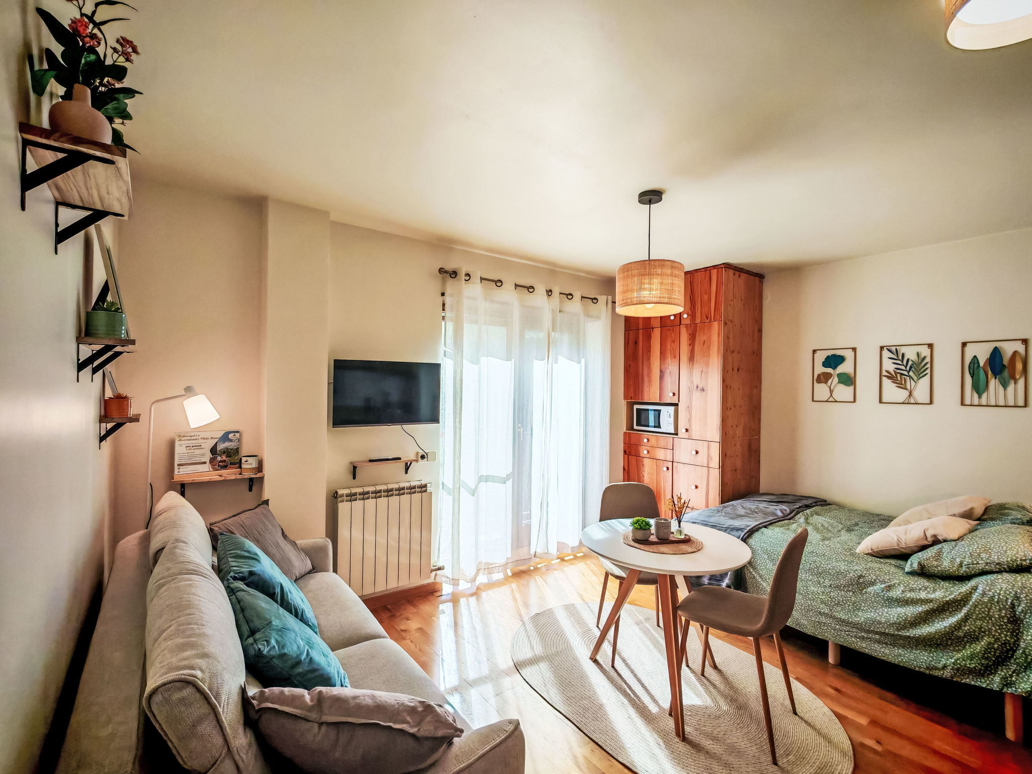 Studio mit Balkon und Licht Erta 11 Vall de Boí - Binnen