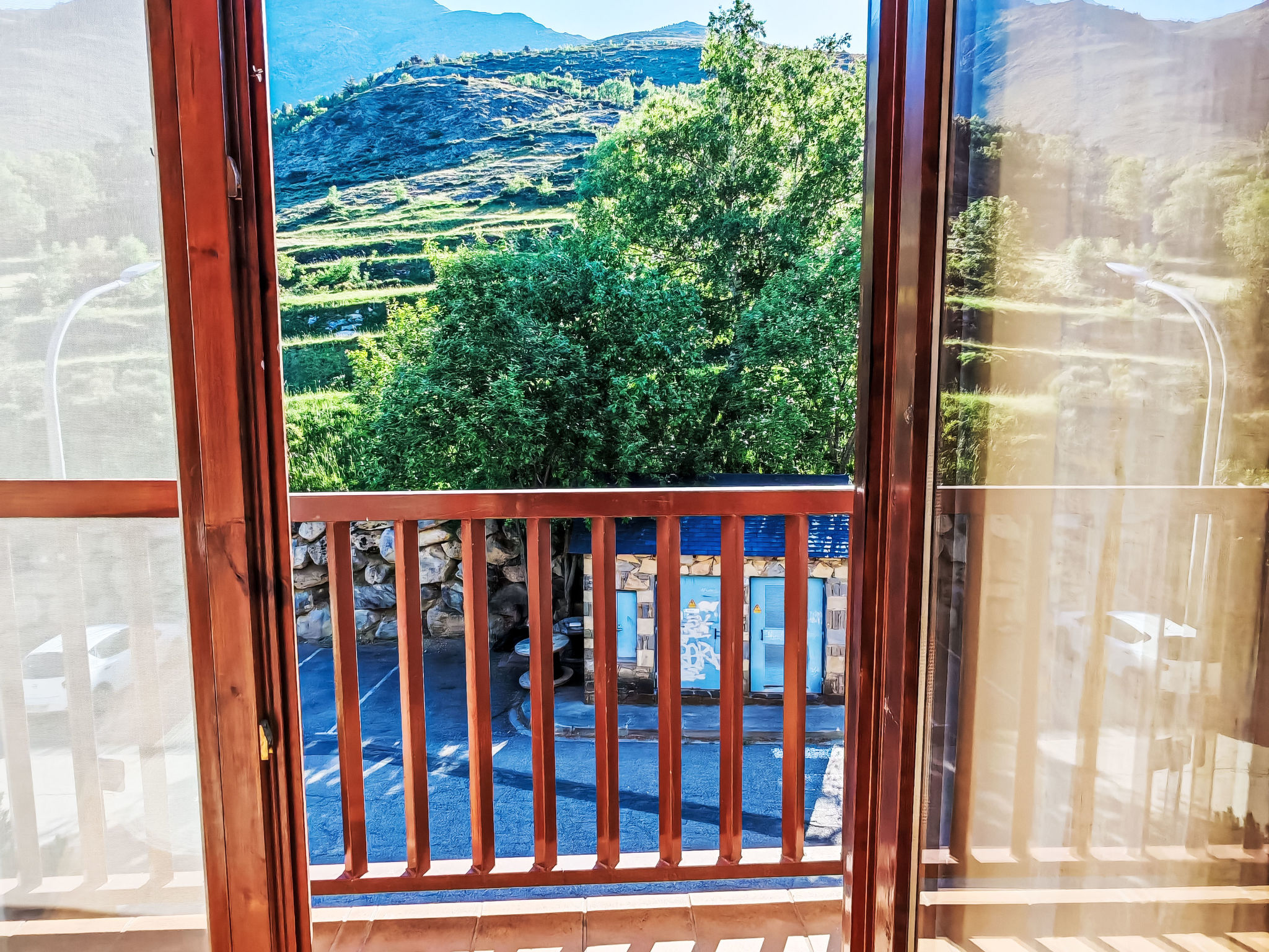 Studio mit Balkon und Licht Erta 11 Vall de Boí - Buiten