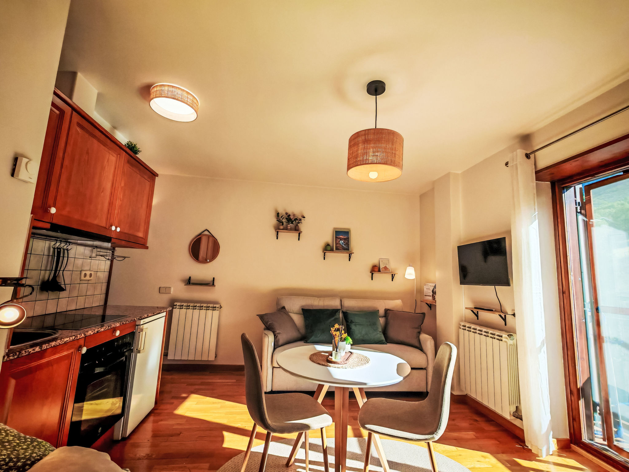 Studio mit Balkon und Licht Erta 11 Vall de Boí - Binnen