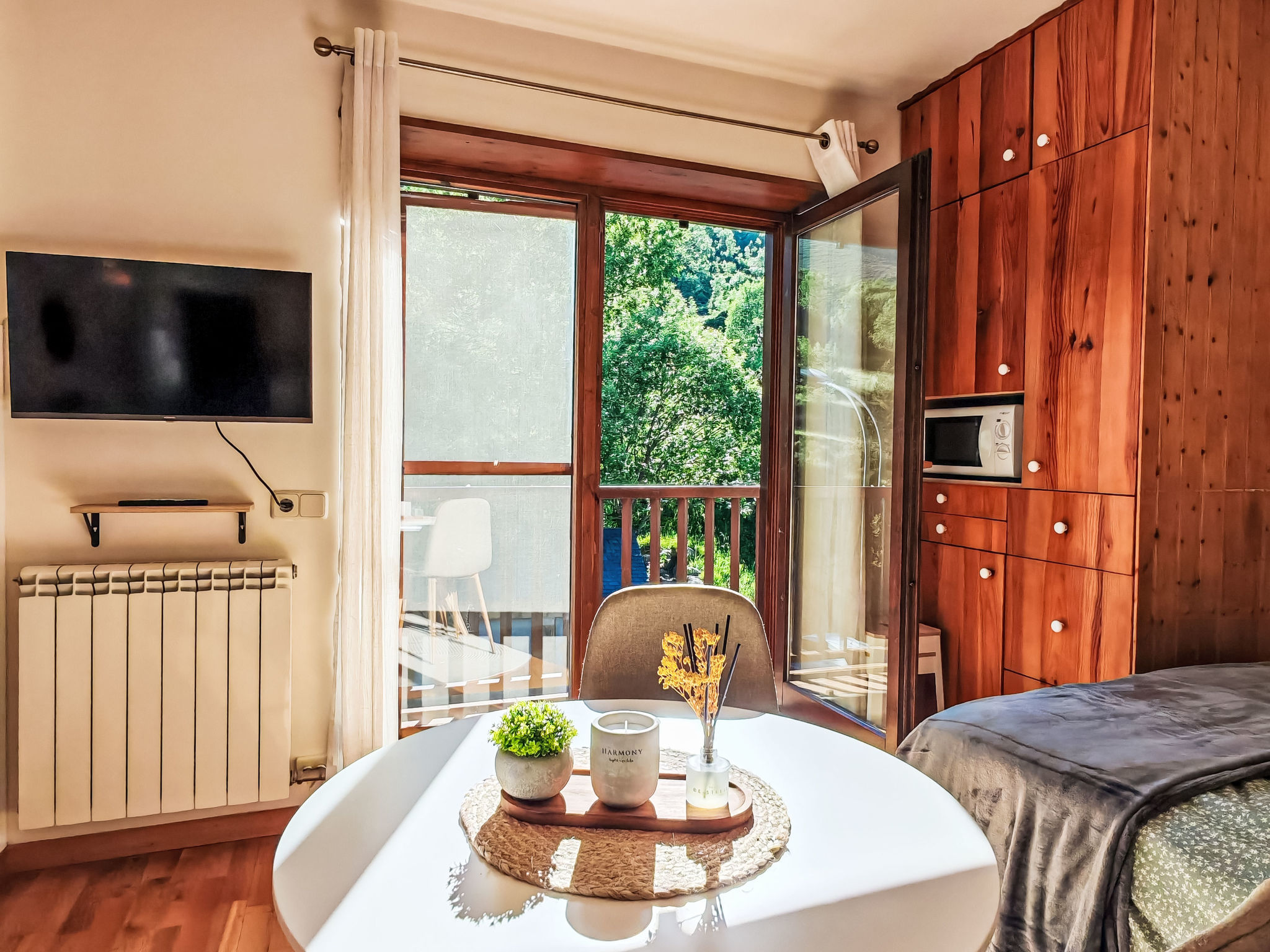 Studio mit Balkon und Licht Erta 11 Vall de Boí - Binnen