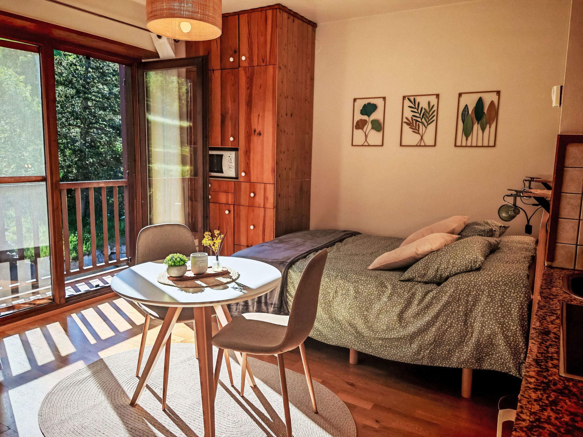 Studio mit Balkon und Licht Erta 11 Vall de Boí - Binnen