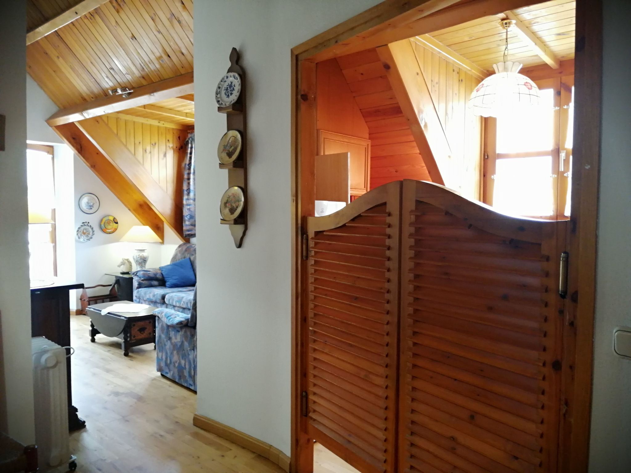 Duplex Muntanyó 2 mit Balkon und Blick auf den Berg Vall de Boí-Dedans