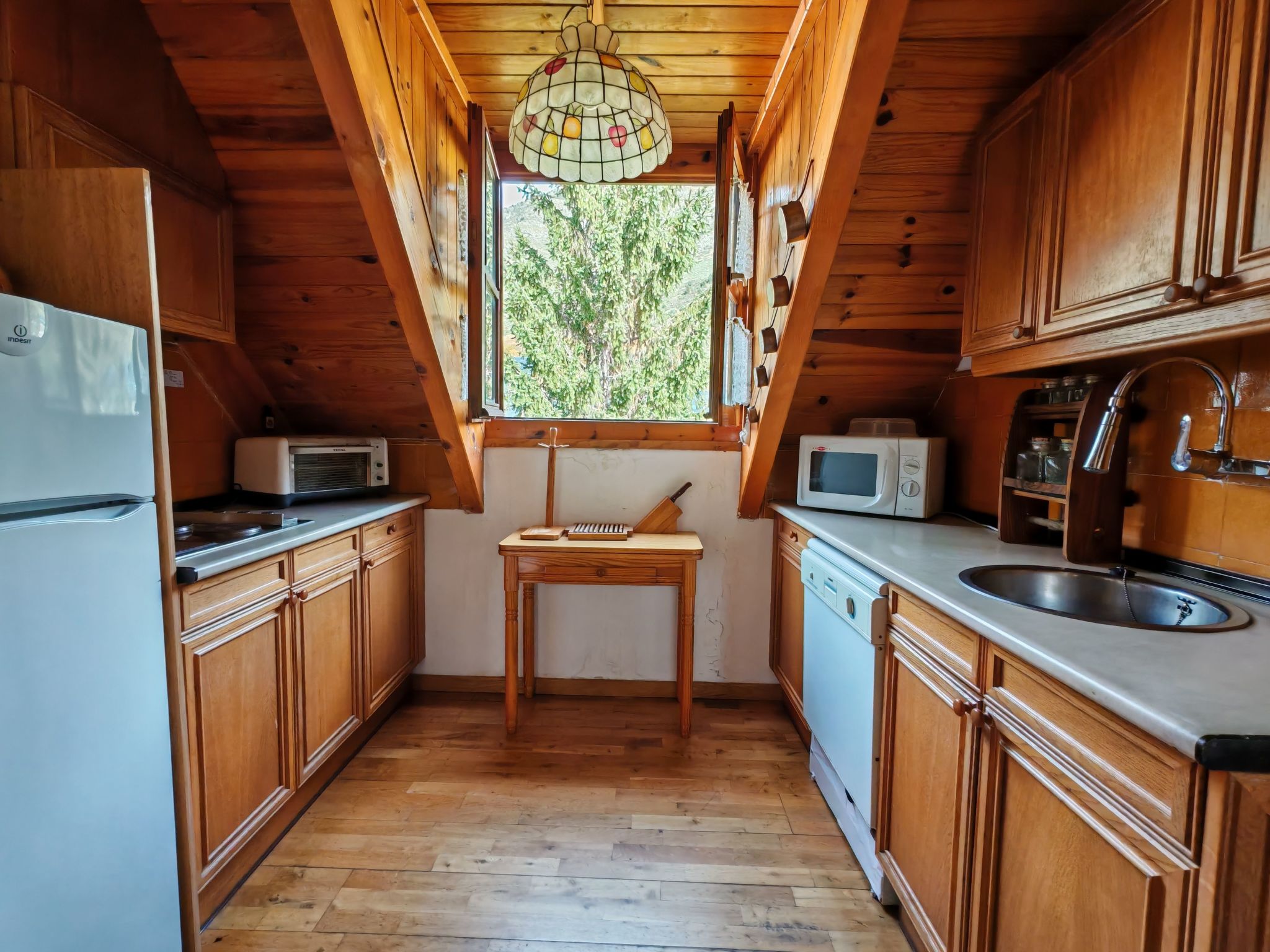 Duplex Muntanyó 2 mit Balkon und Blick auf den Berg Vall de Boí-Dedans