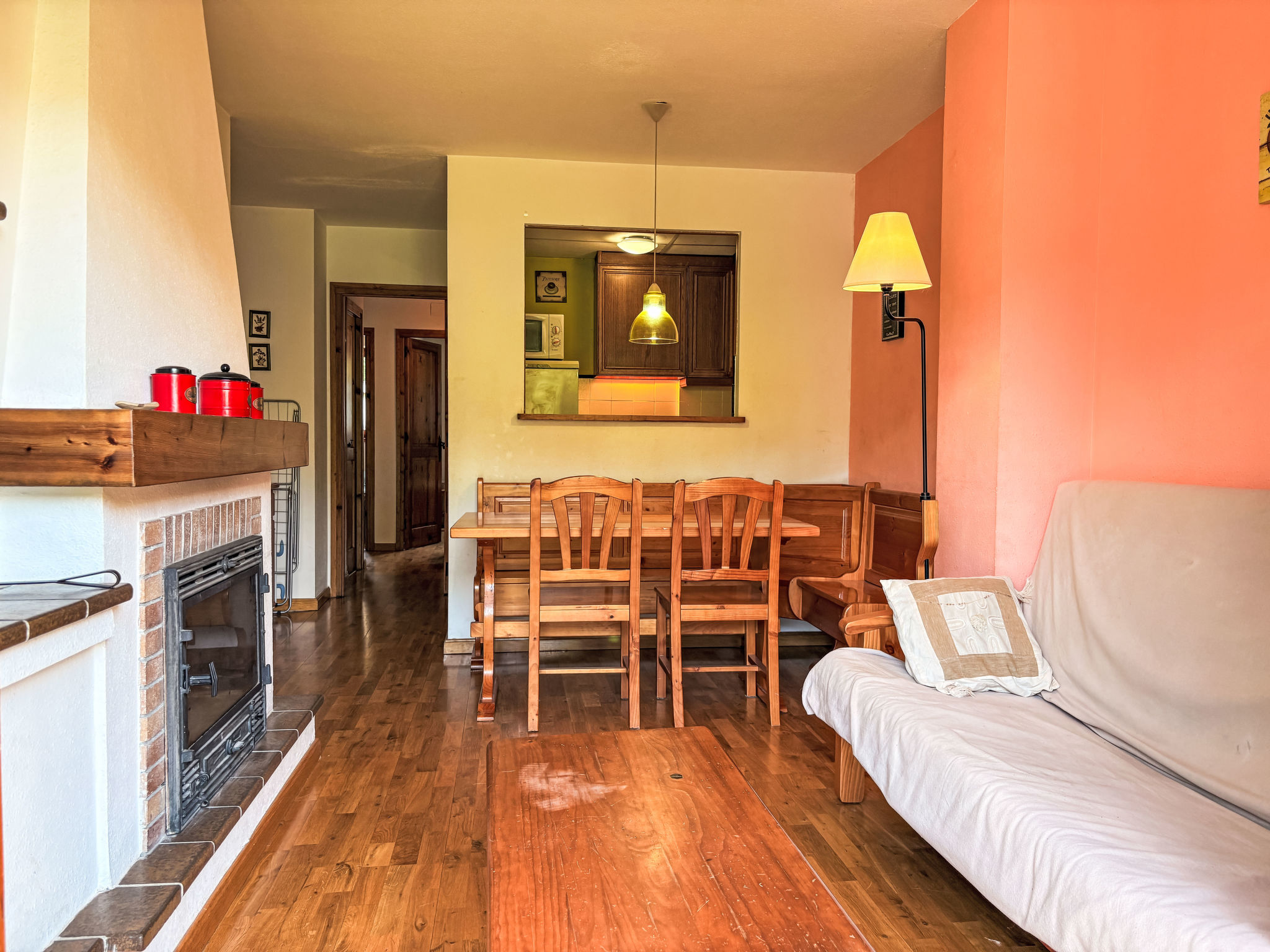 Wohnung mit Garten Isard 4 Vall de Boí - Dedans