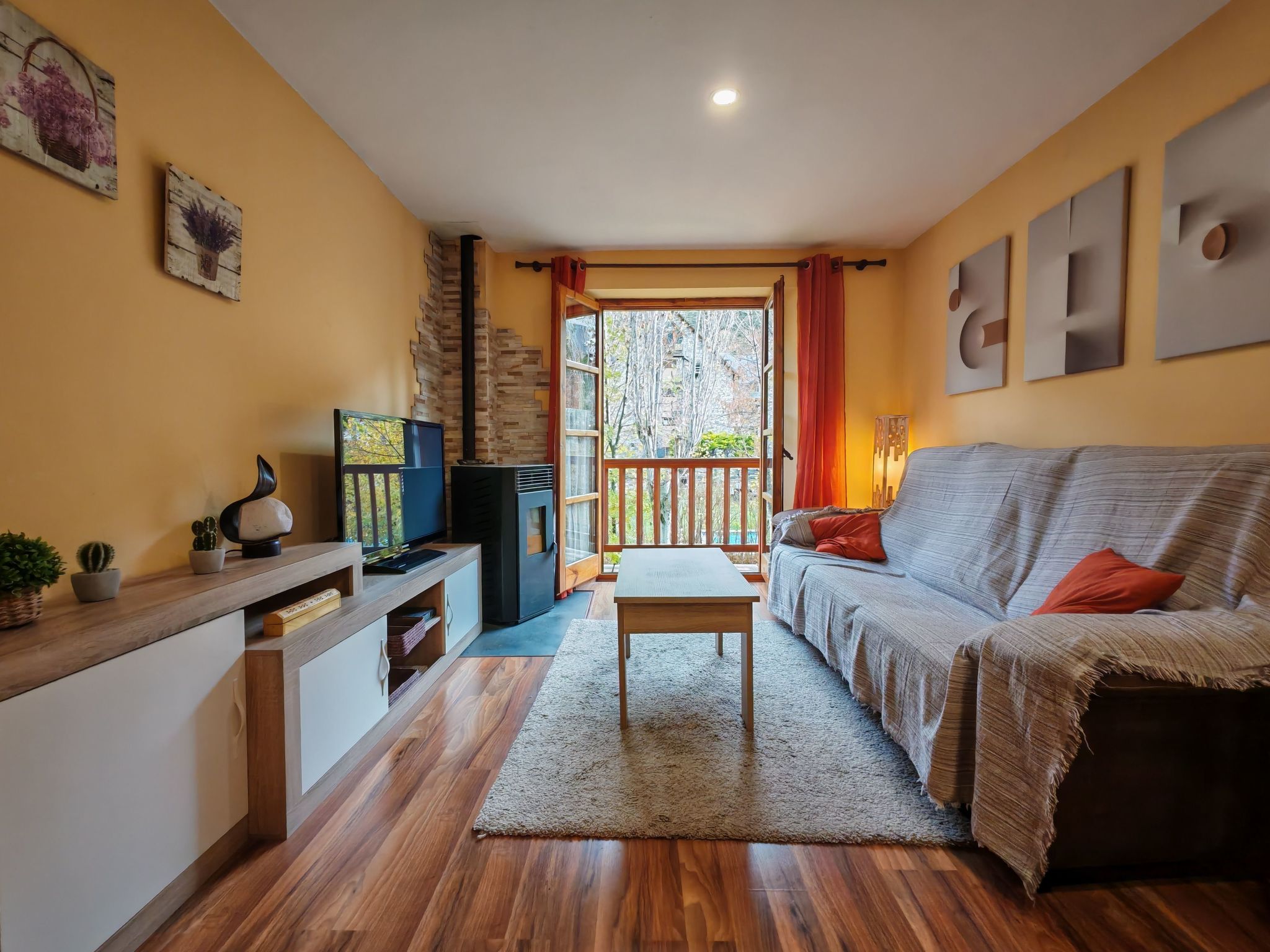 Wohnung mit Garten Isard 1 Vall de Boí-Binnen