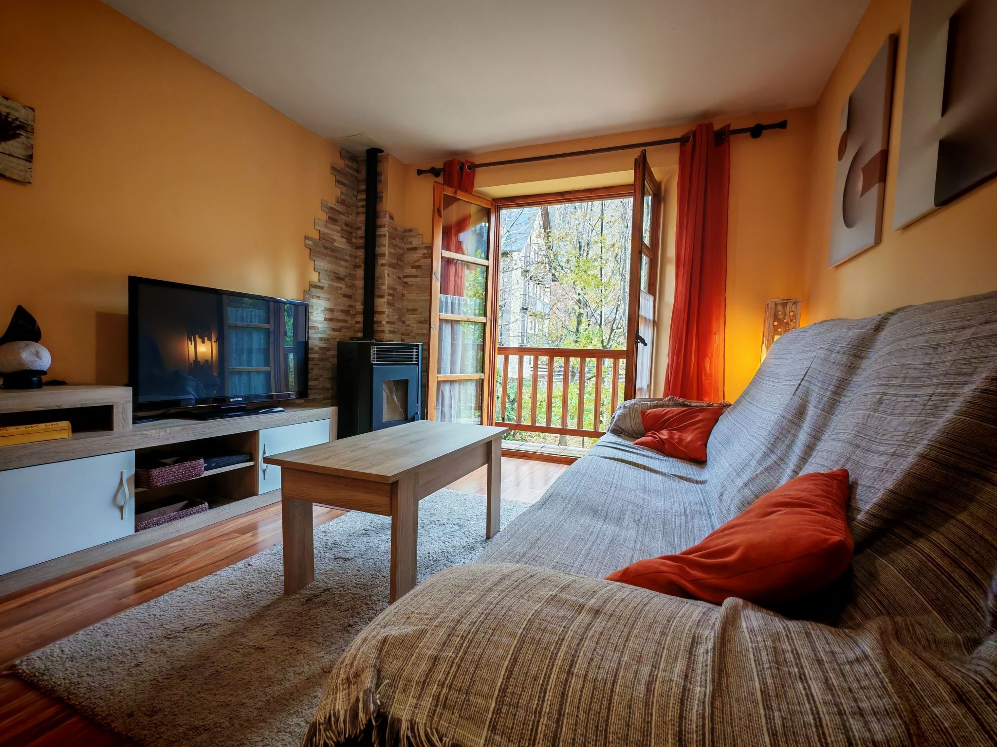 Wohnung mit Garten Isard 1 Vall de Boí-Binnen