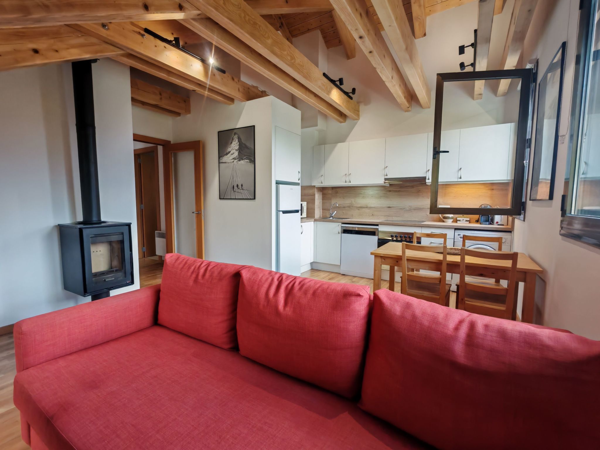 Aüt 3 Dachgeschosswohnung in Vall de Boí-Binnen