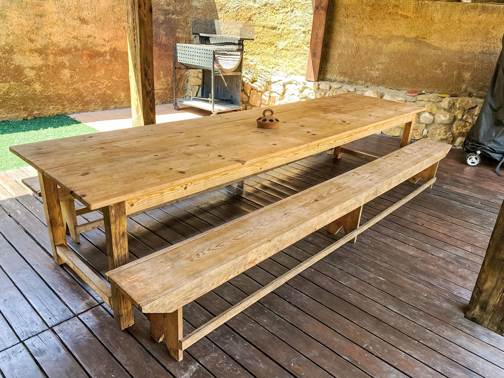 In Can Trabal mit Garten und Grill - Buiten