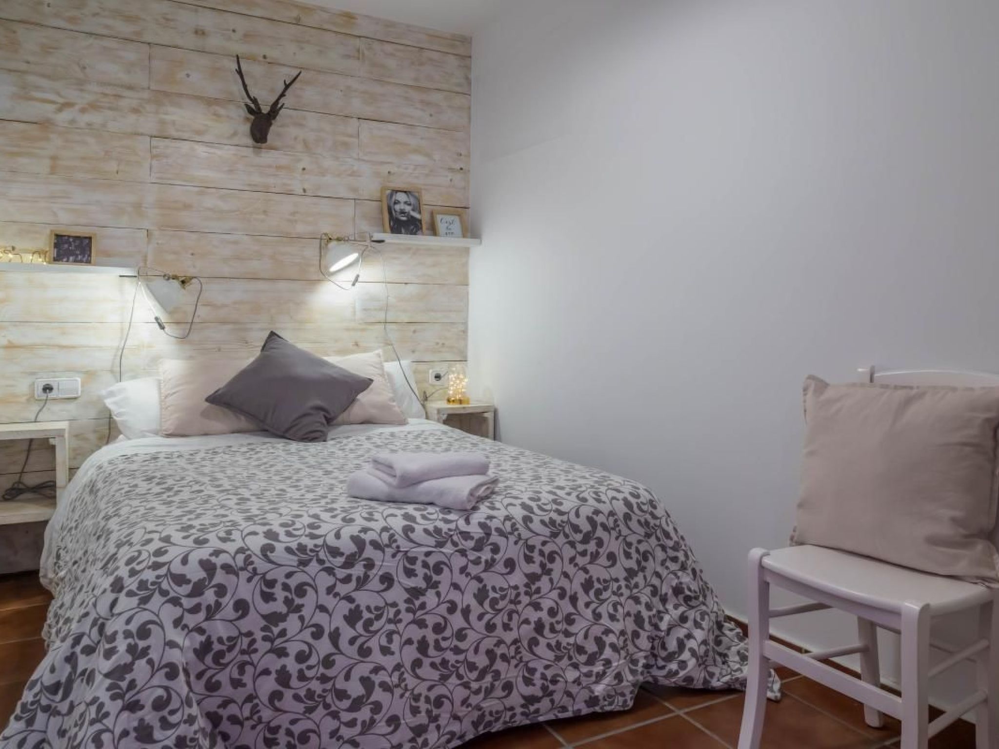 In Can Trabal mit Garten und Grill-Drinnen