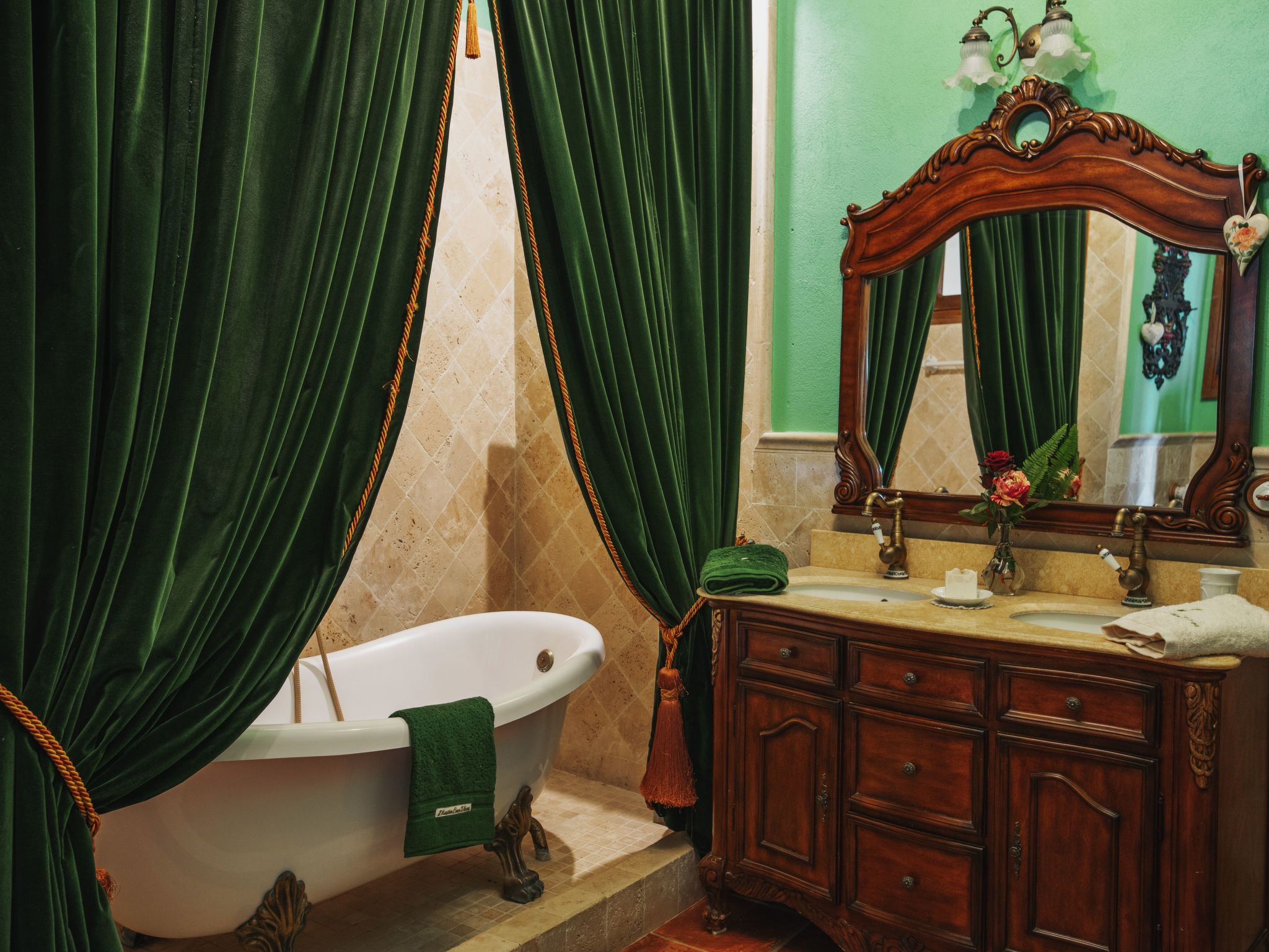 Chambre Doppelzimmer mit Erweiterungsmöglichkeit auf 4 Personen – Salle de bains, photo 13 sur 36