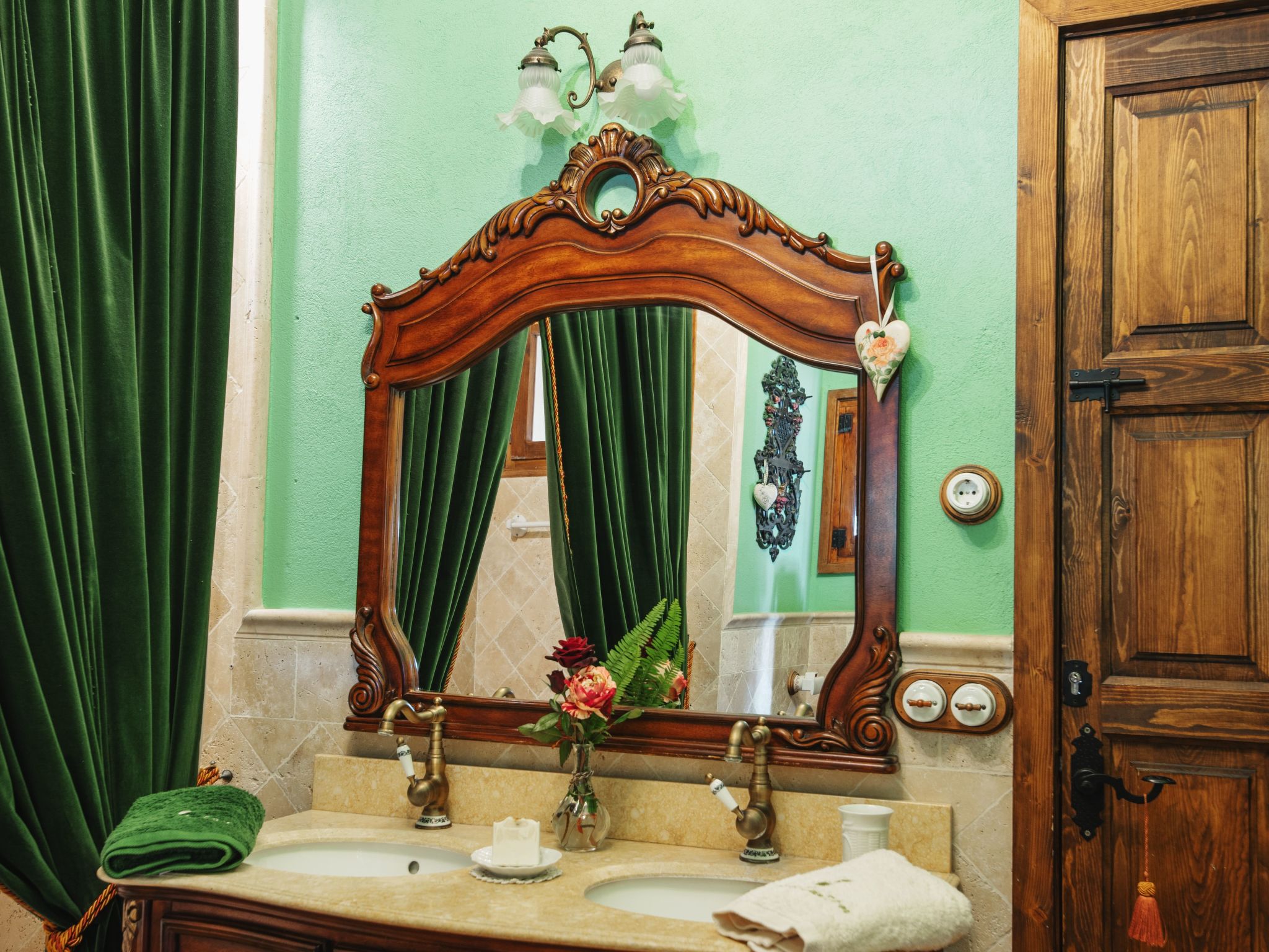 Chambre Doppelzimmer mit Erweiterungsmöglichkeit auf 4 Personen – Salle de bains, photo 16 sur 36