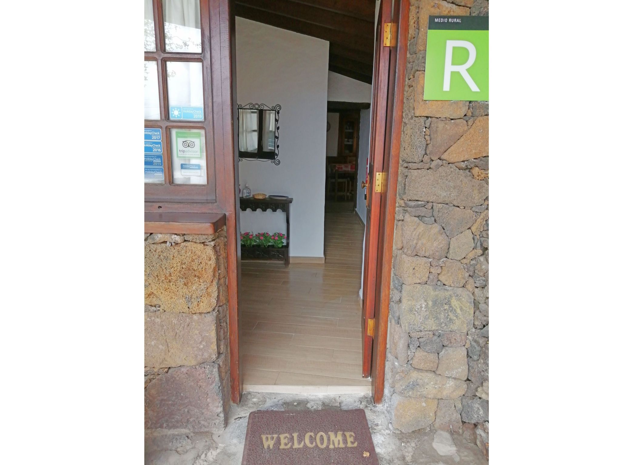 Traditionelles kanarisches Landhaus-Outside