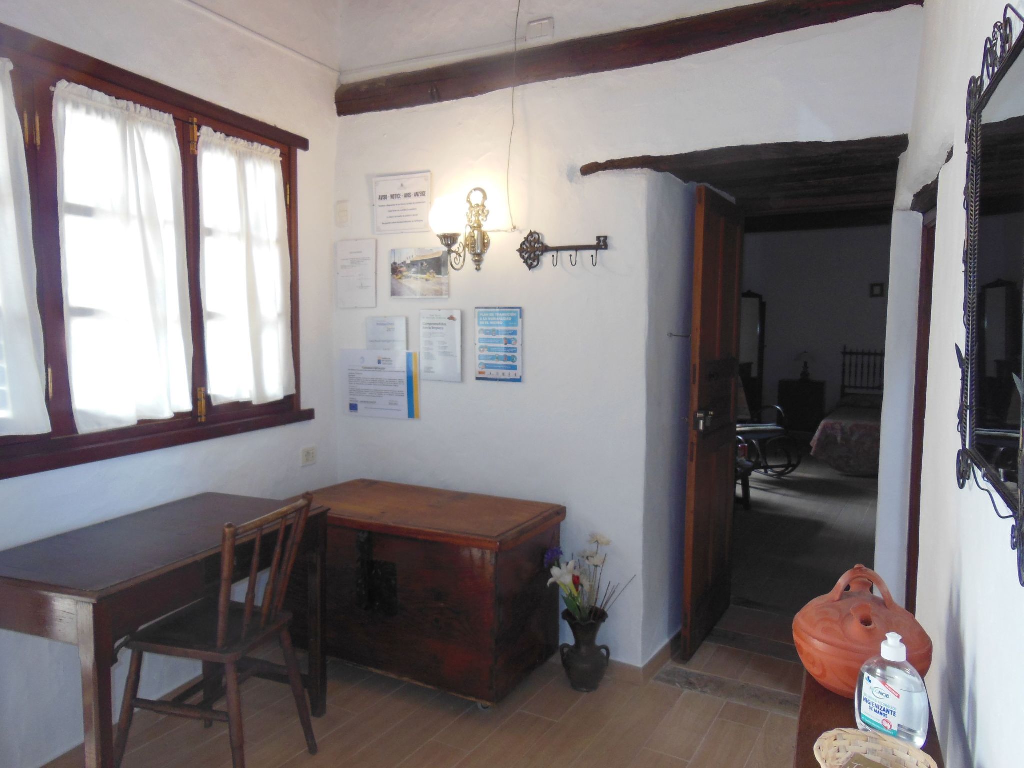 Traditionelles kanarisches Landhaus-Inside