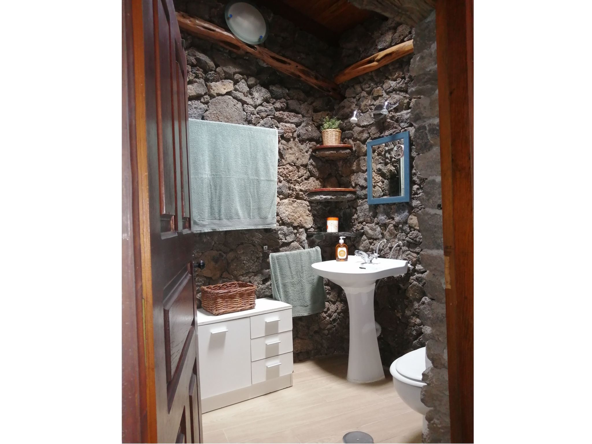 Traditionelles kanarisches Landhaus-Inside