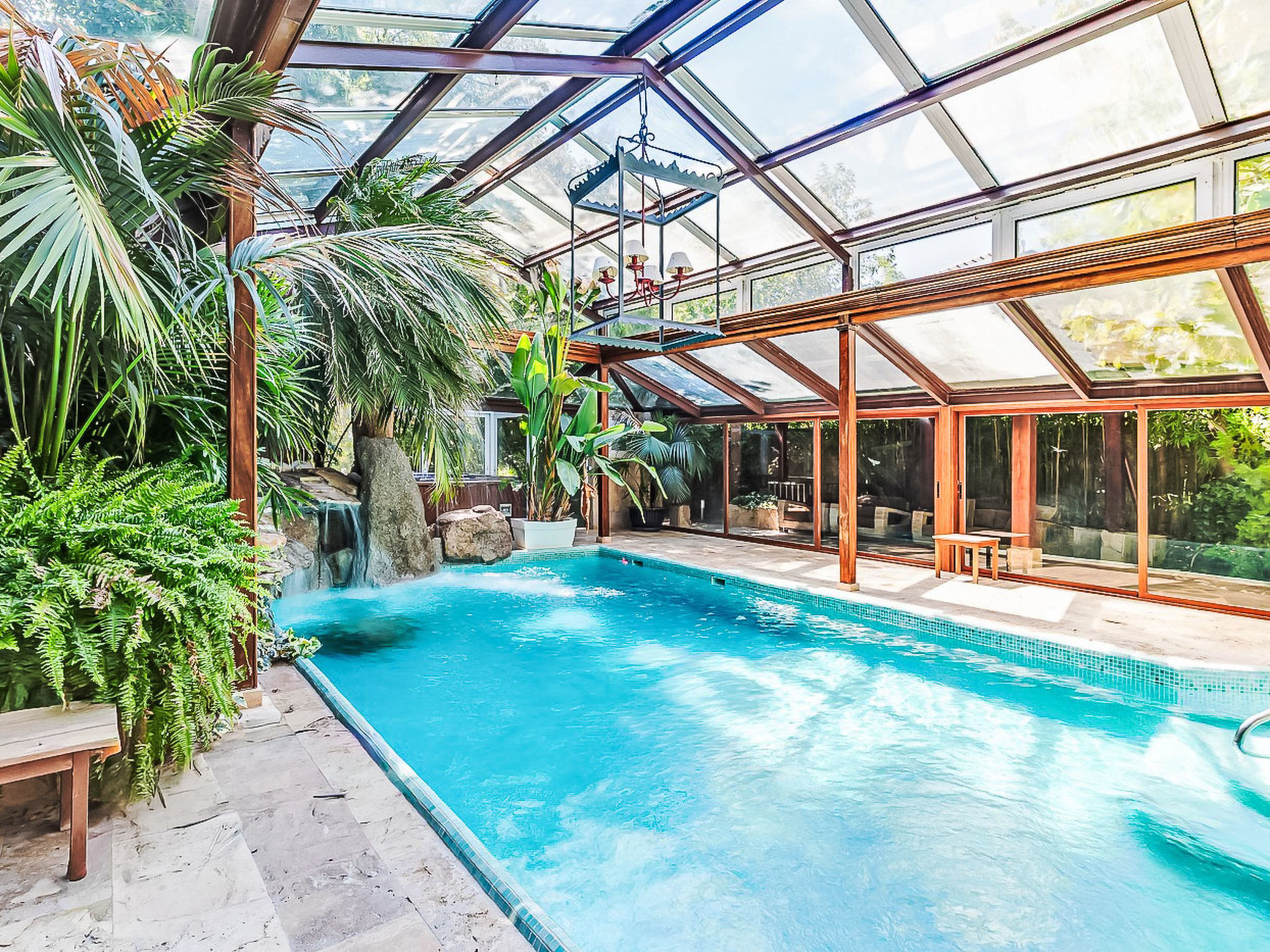 5-Suiten Madrid Villa Oasis, Schwimmbad-Spa, Fitnessraum, Club - Drinnen