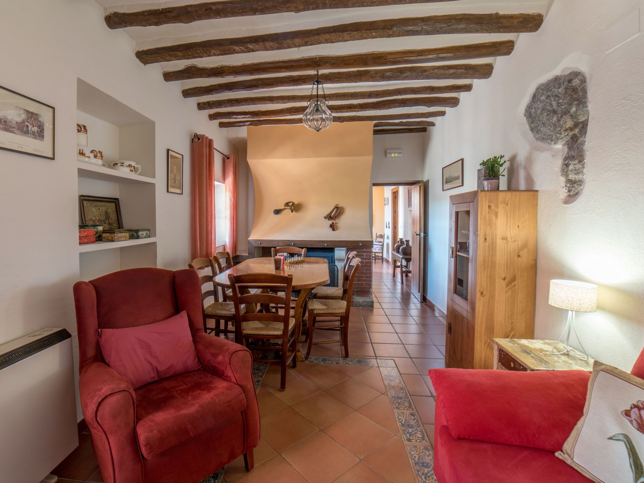 Hütte mit Terrasse-Binnen