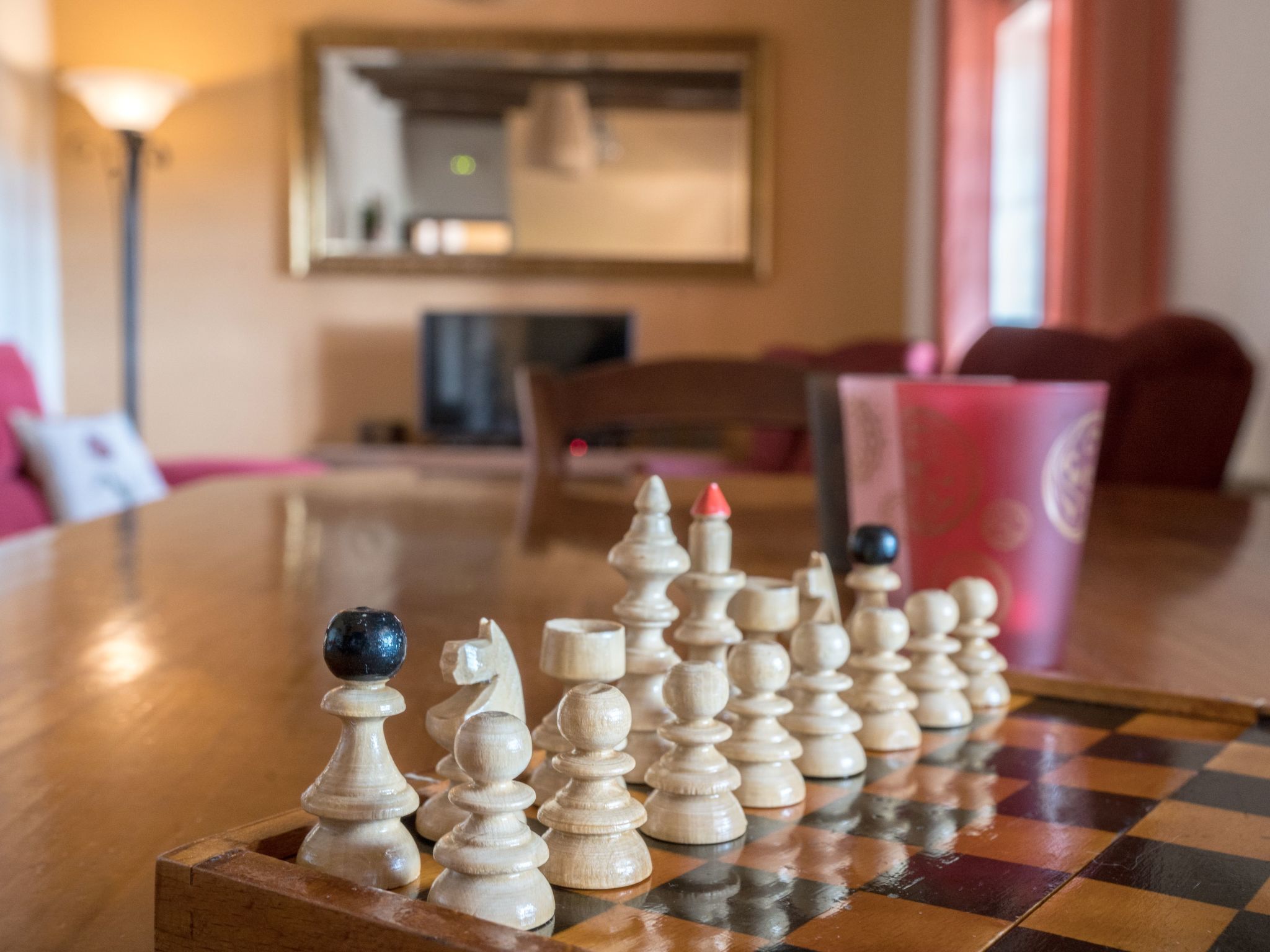 Hütte mit Terrasse-Binnen