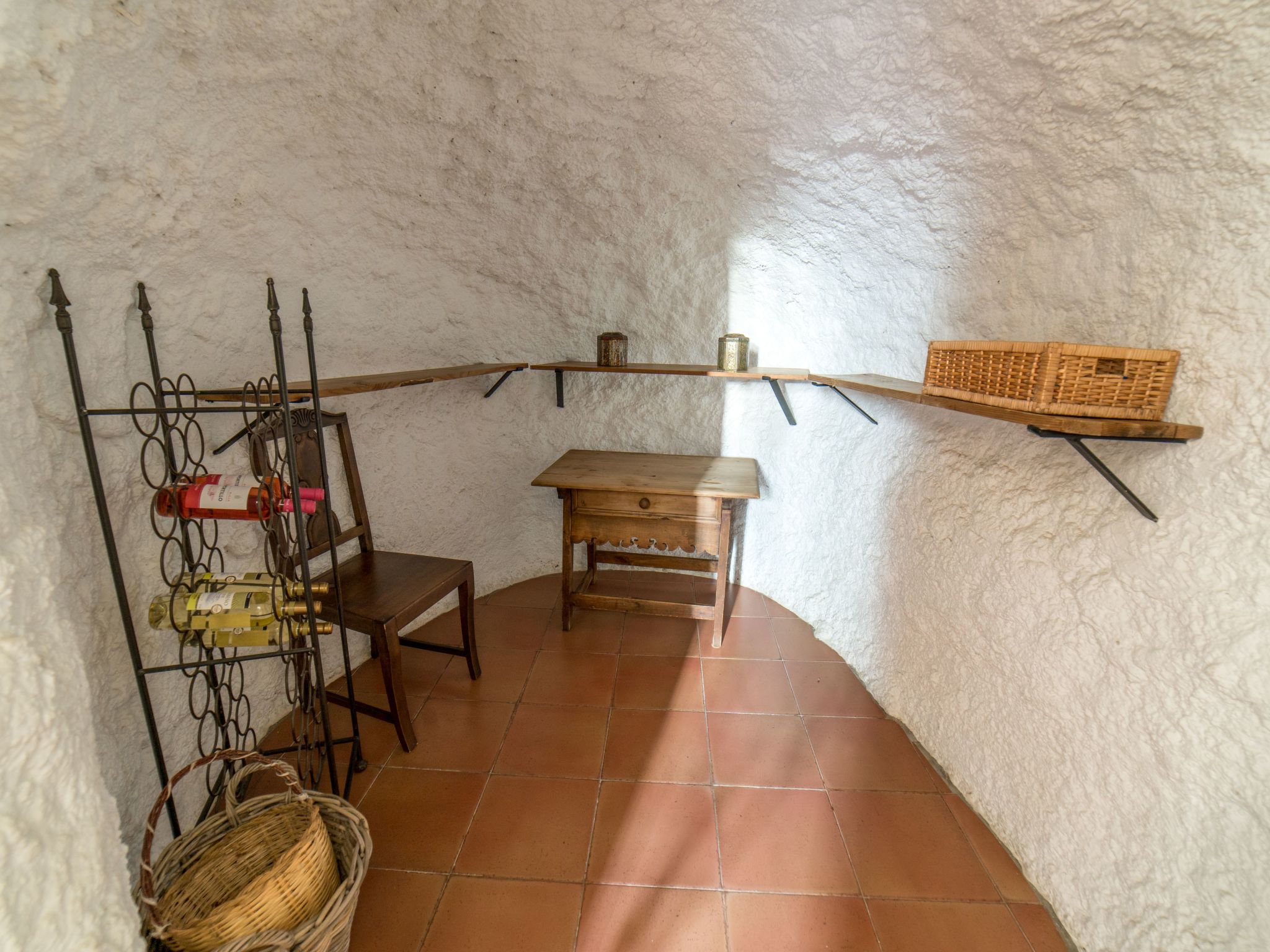 Hütte mit Terrasse-Binnen