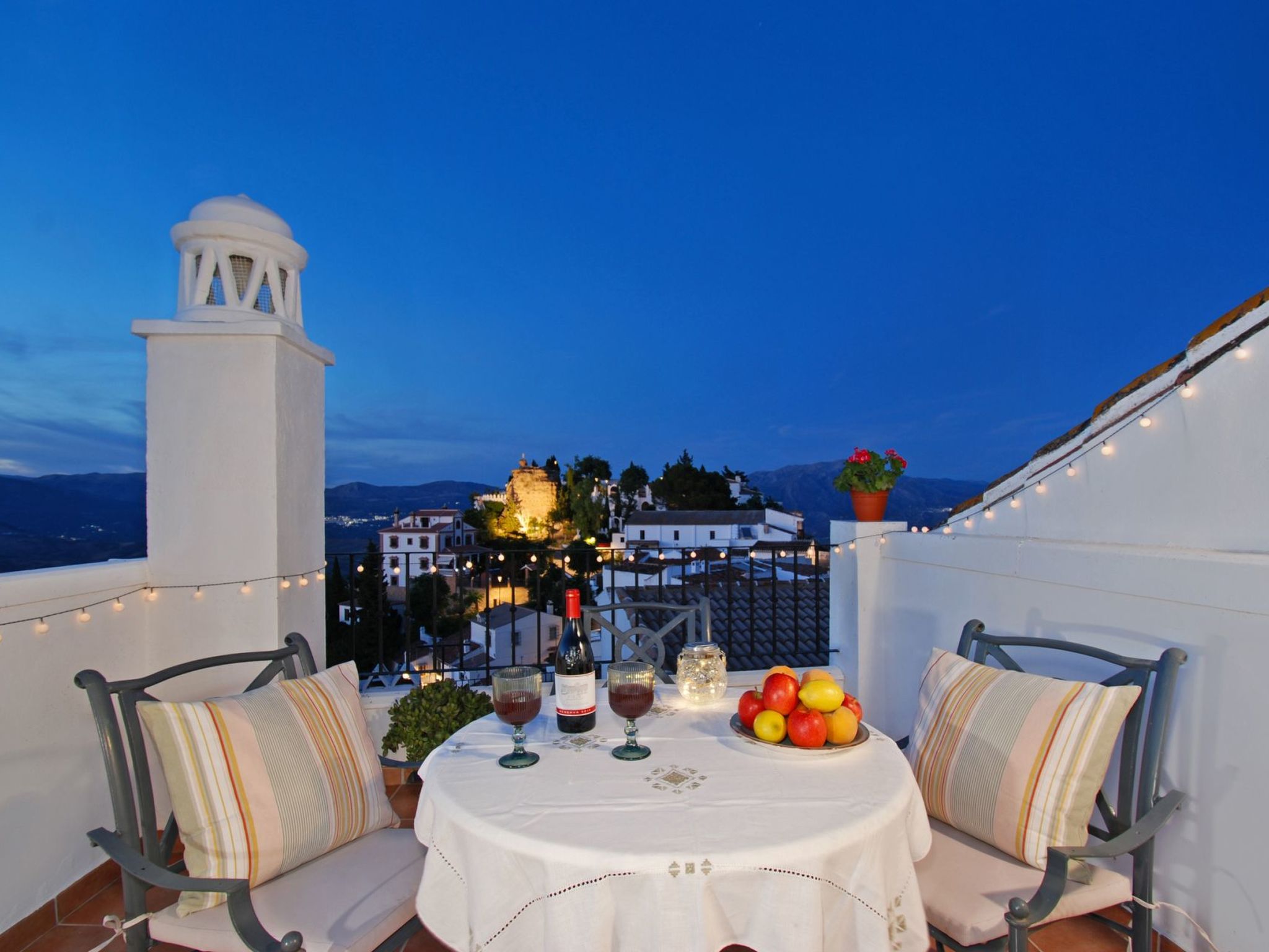 Ferienhaus in Comares (Spanien) und 1 Hund erlaubt