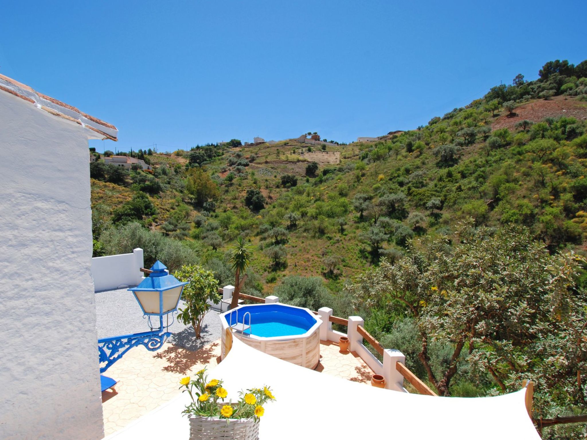 Villa La Zorzalera mit Tauchbecken, Wifi, Klimaanlage-Binnen