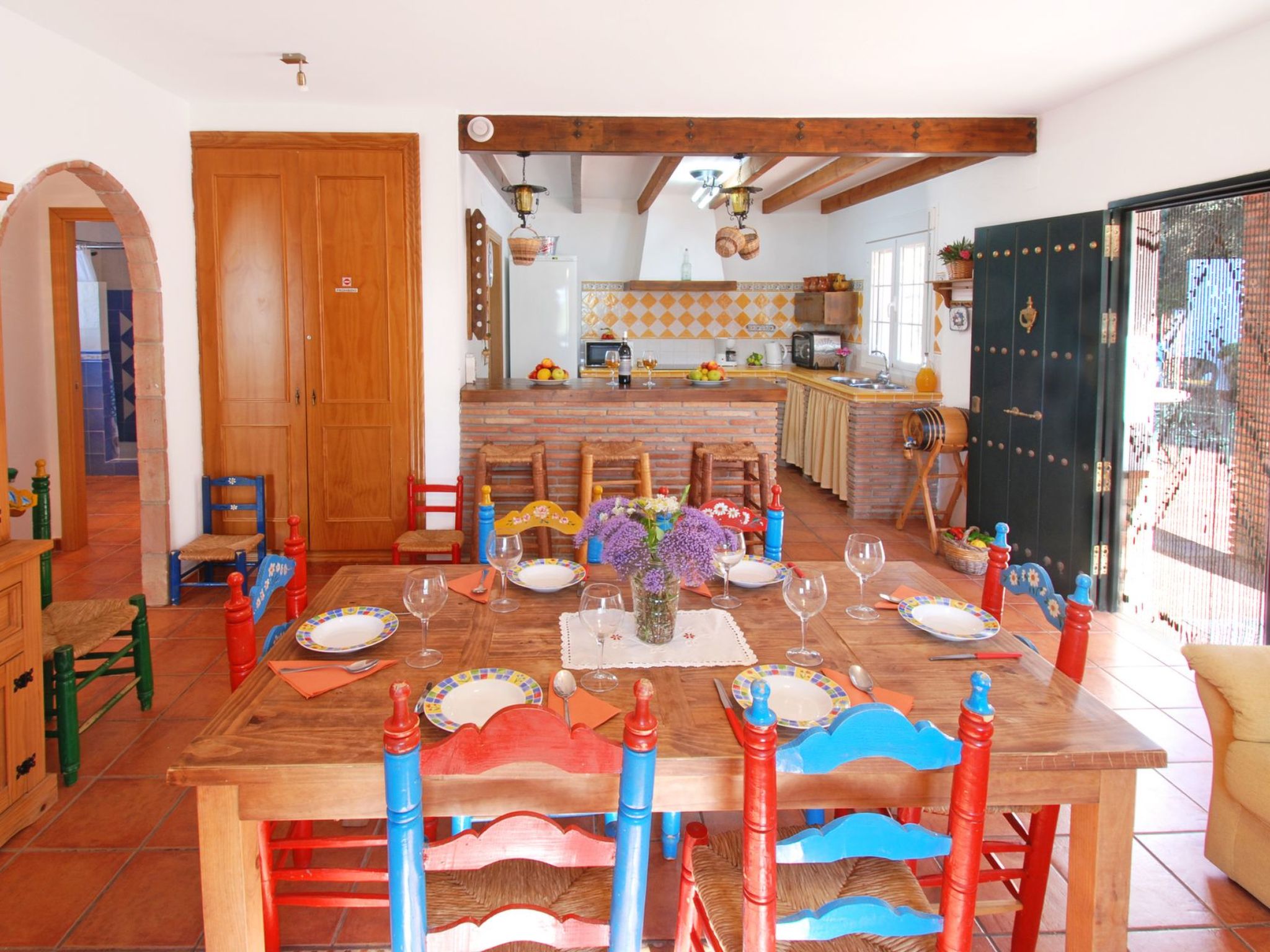 Schönes Landhaus mit Pool, Klimaanlage, Privatsphäre.-Binnen