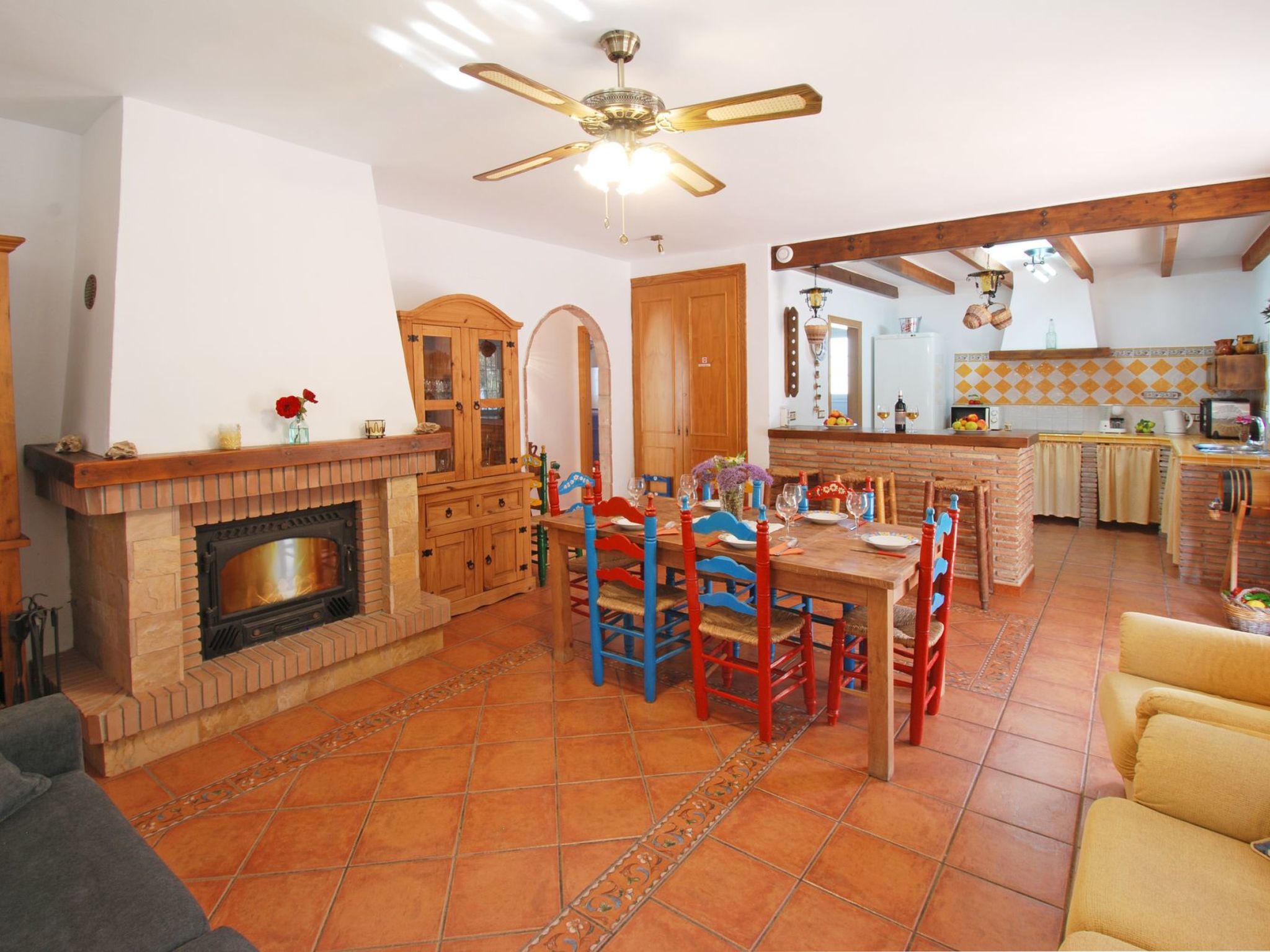 Schönes Landhaus mit Pool, Klimaanlage, Privatsphäre.-Binnen