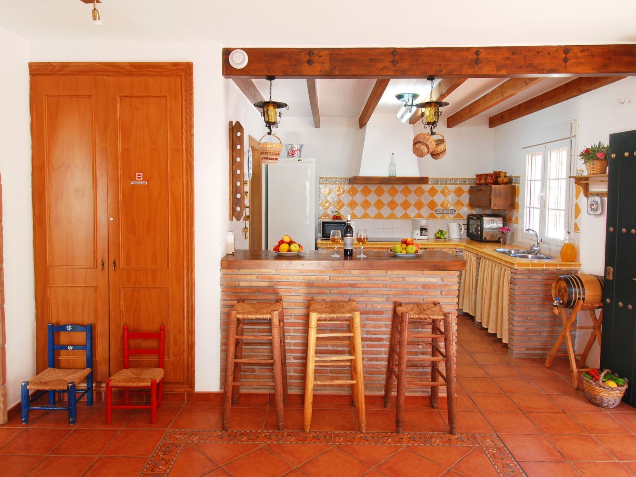 Schönes Landhaus mit Pool, Klimaanlage, Privatsphäre.-Binnen